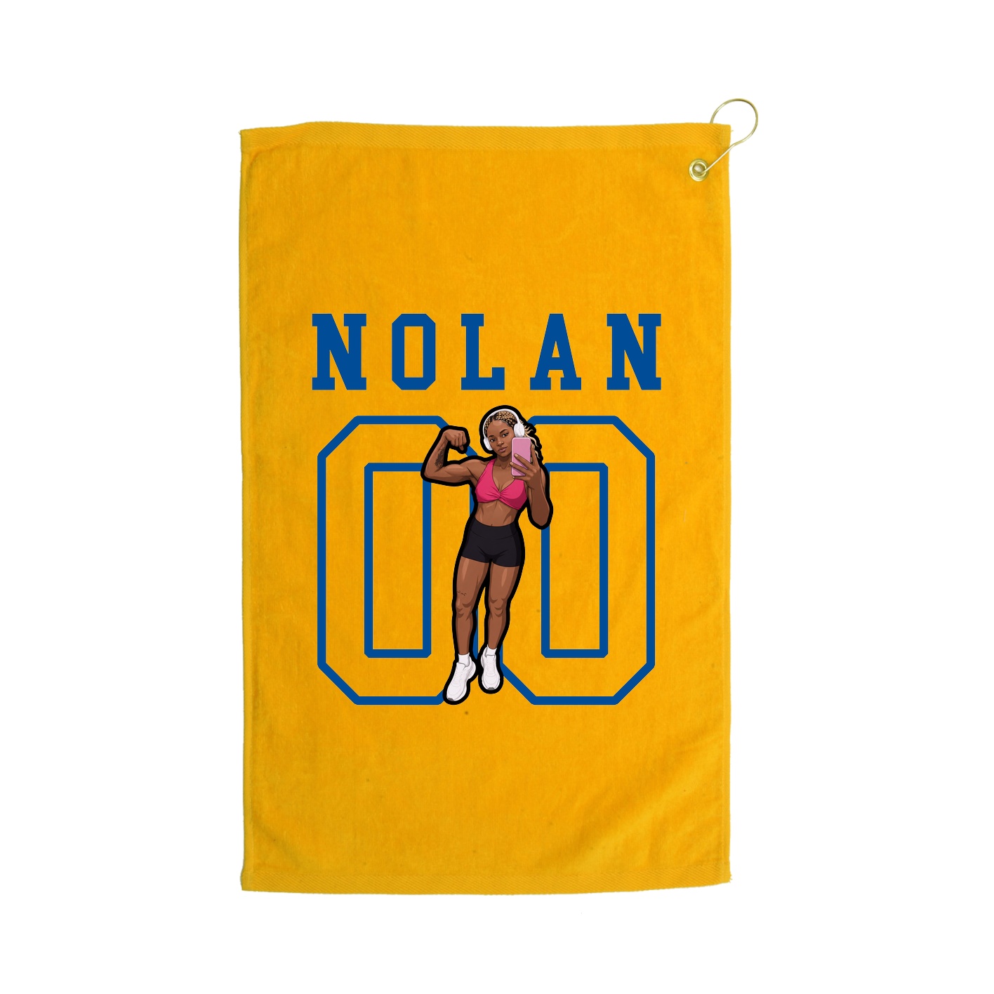 Golf Towel — Shirsey in Gold