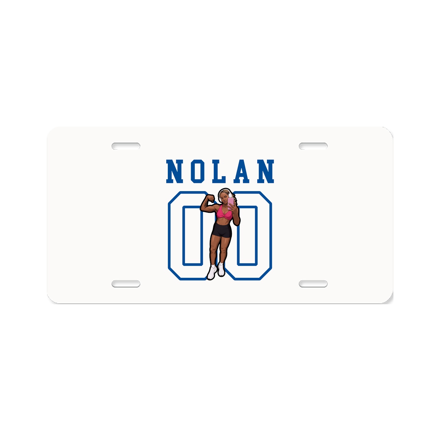 License Plate — Shirsey in Classic