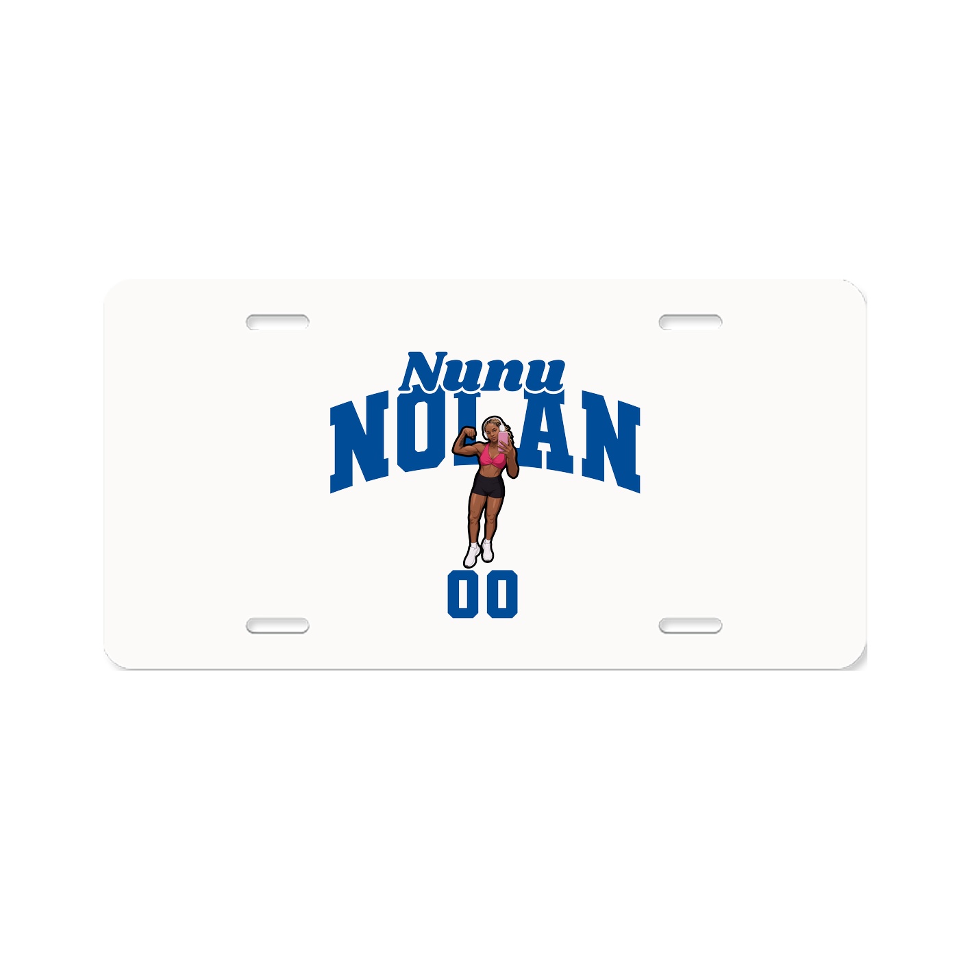 License Plate — Signature Arch in Classic