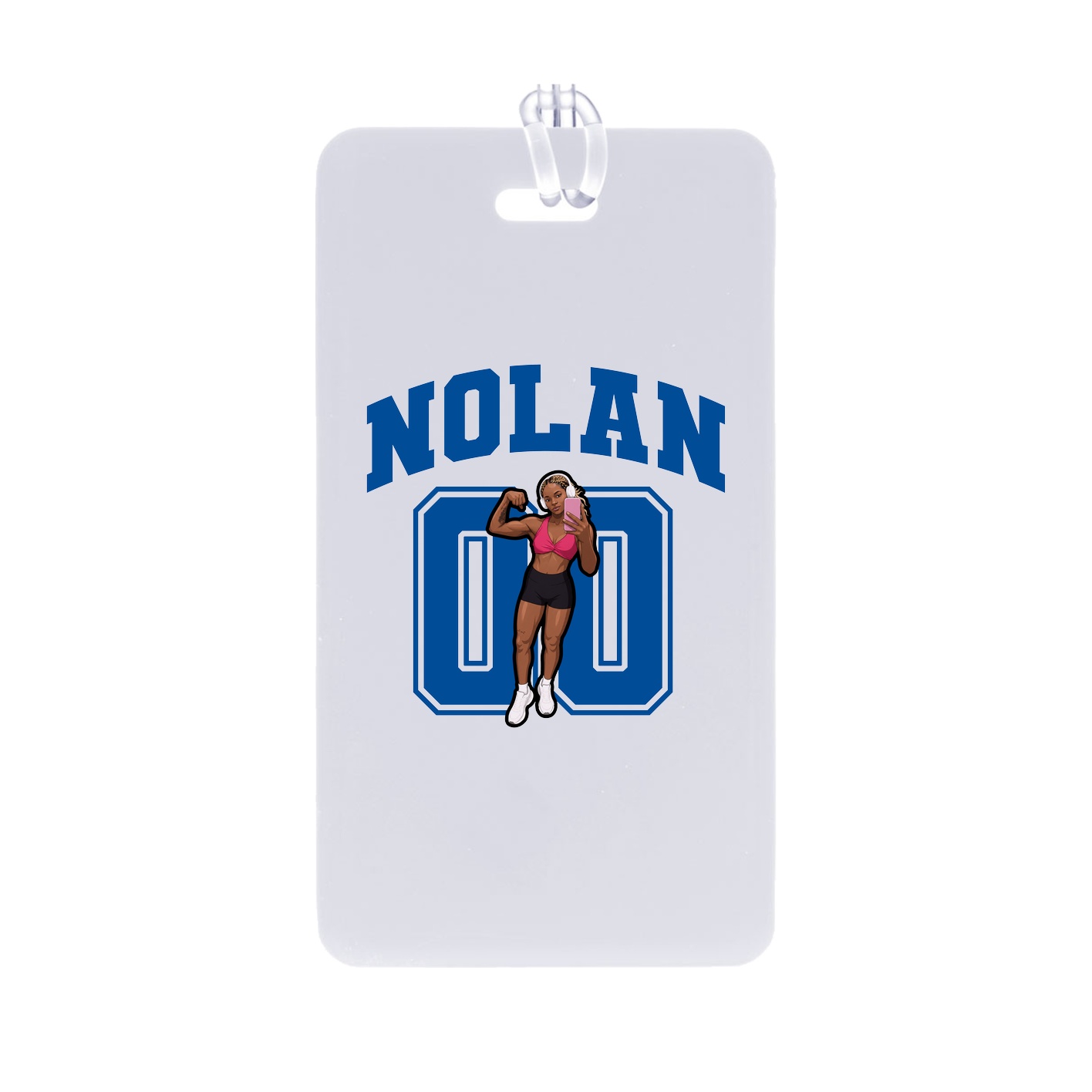 Bag Tag — Number in Classic