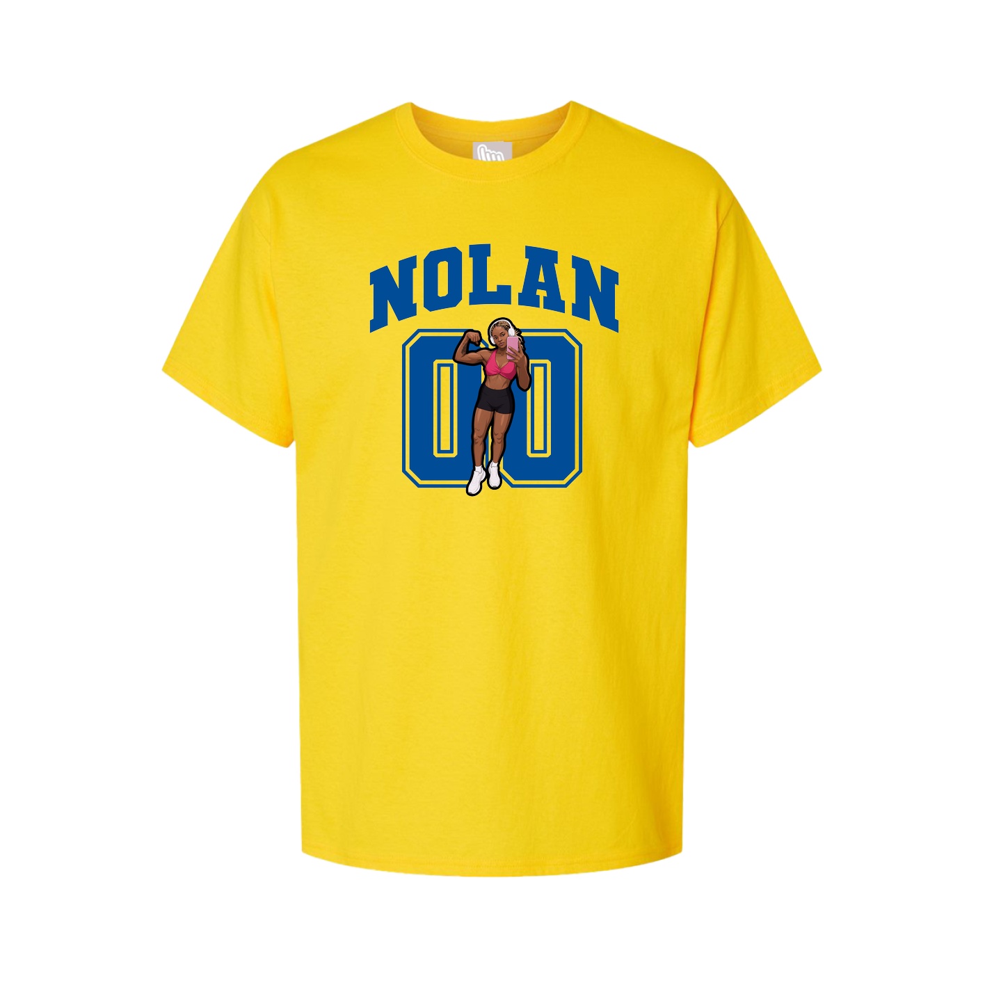 Tee — Number in Gold