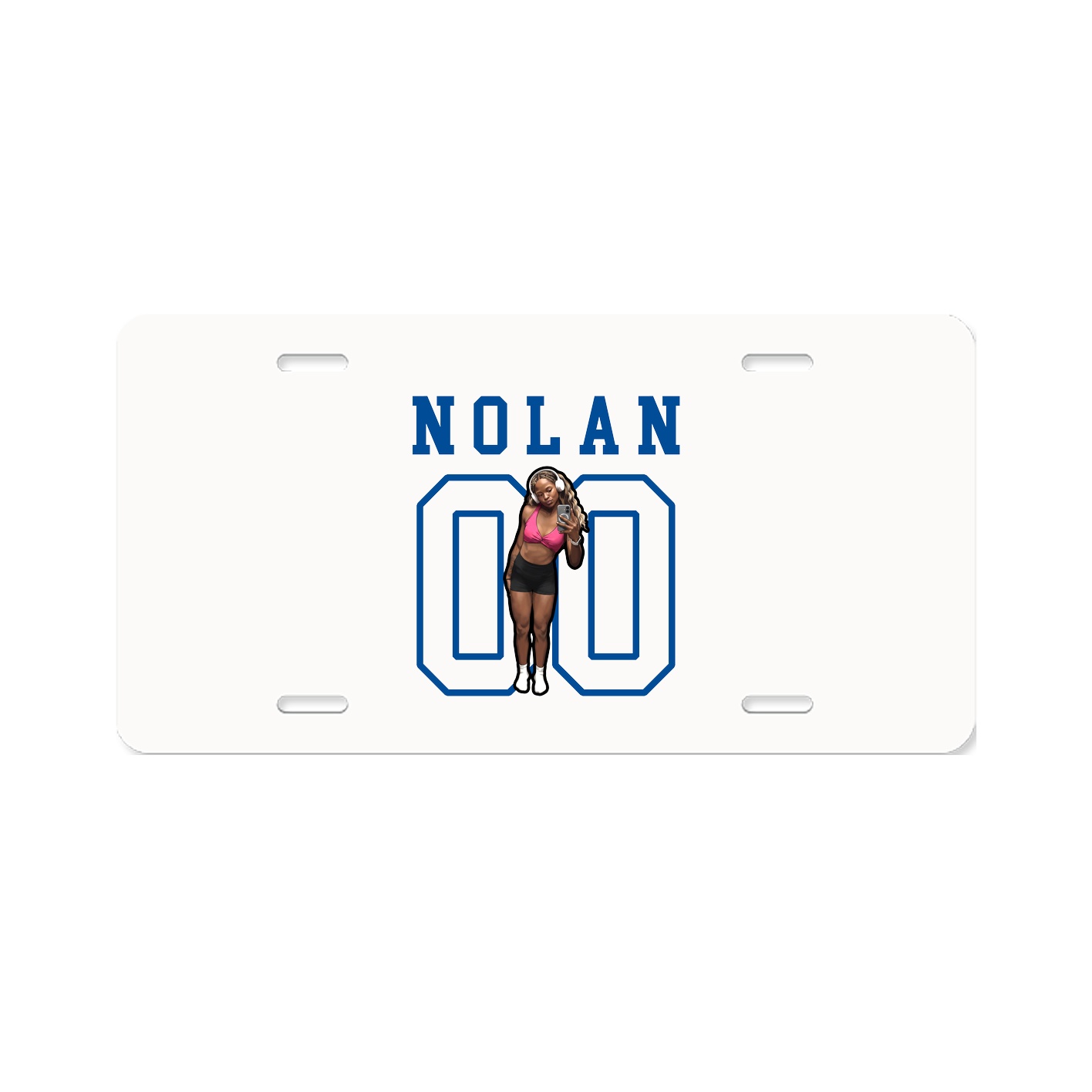 License Plate — Shirsey in Classic