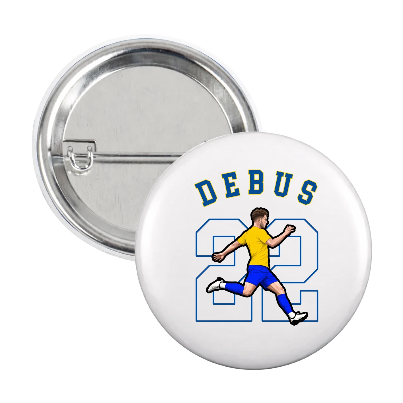 Game Day Button — Shirsey Arch in White