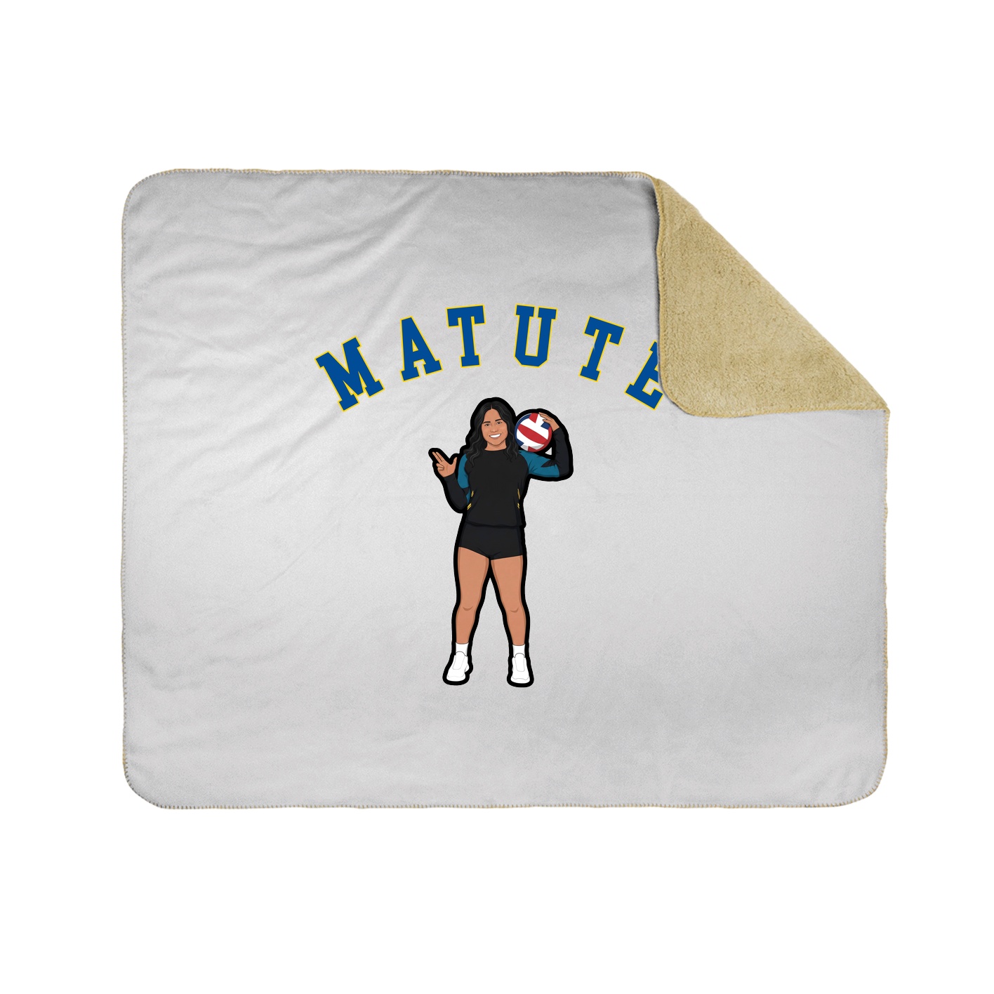 Throw Blanket — Shirsey Arch in White