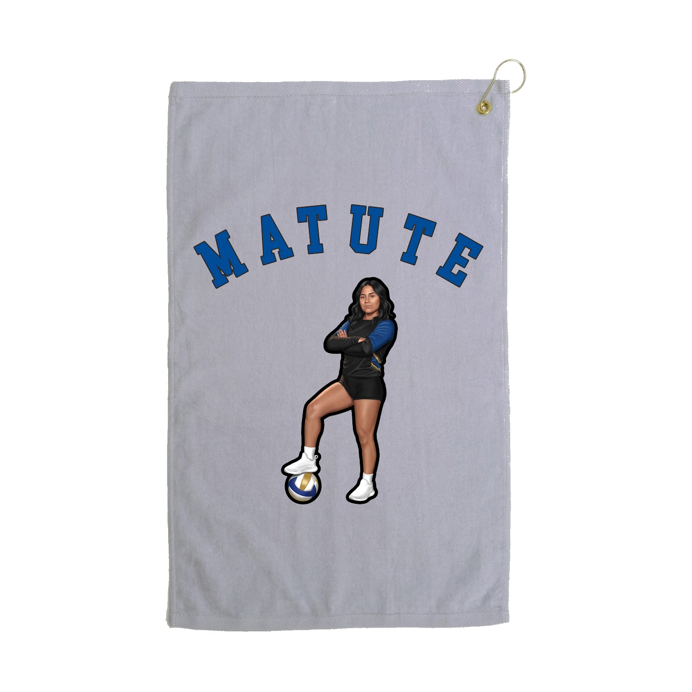 Golf Towel — Shirsey Arch in Grey