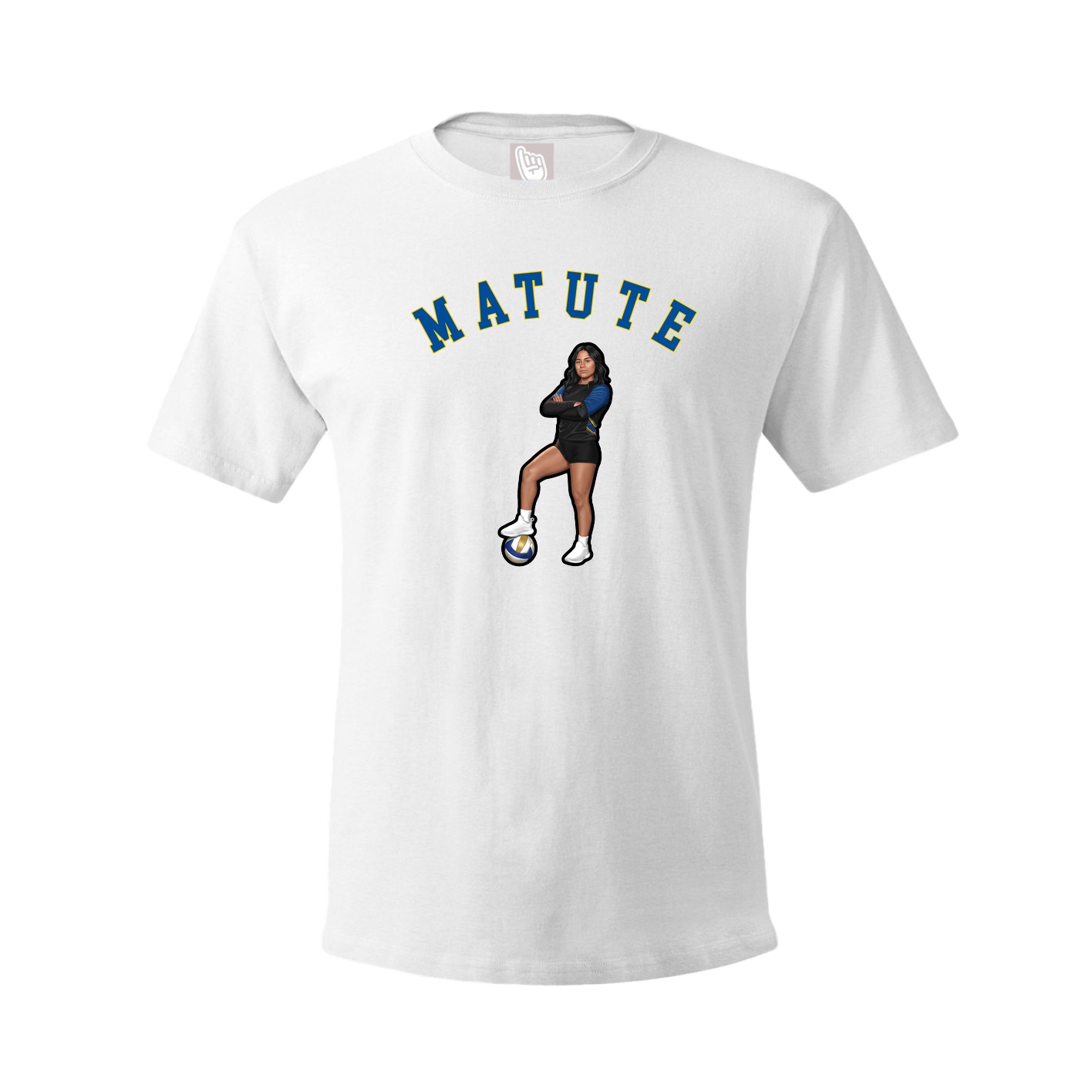Youth Tee — Shirsey Arch in White