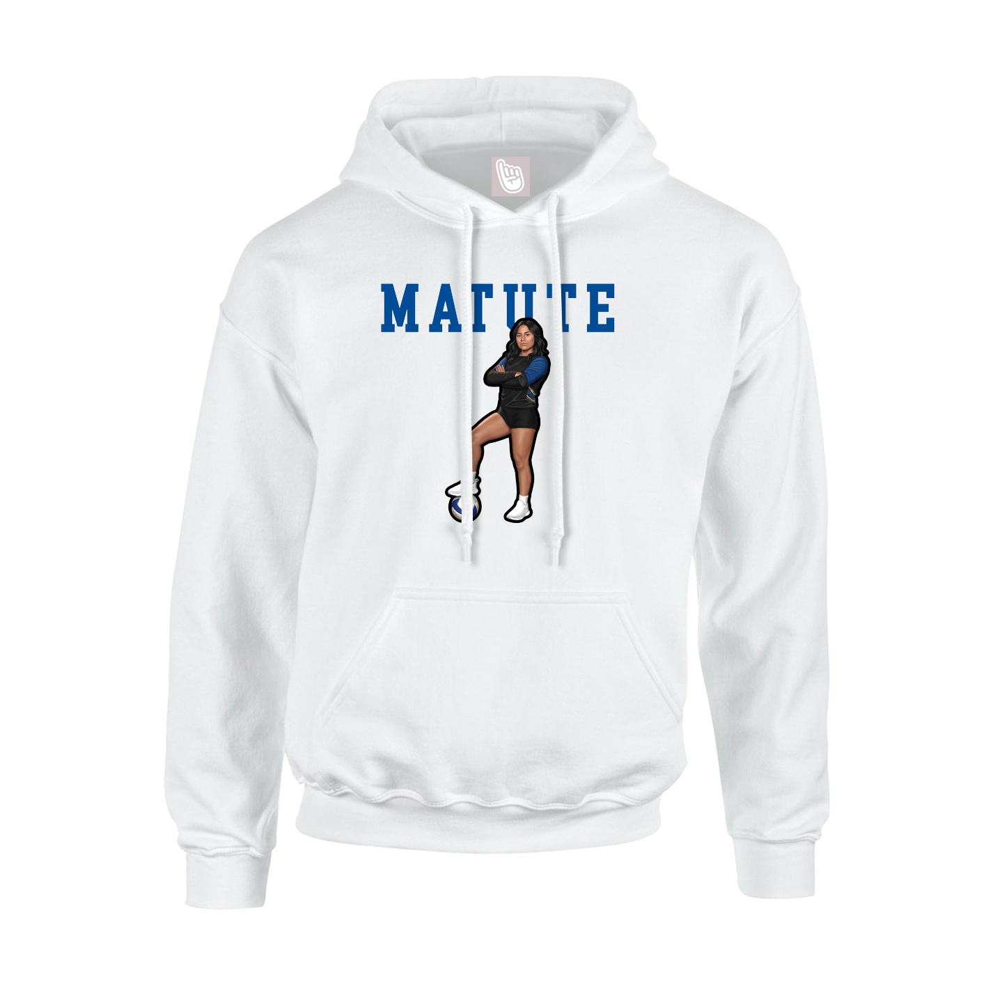 Youth Hoodie — Shirsey in White