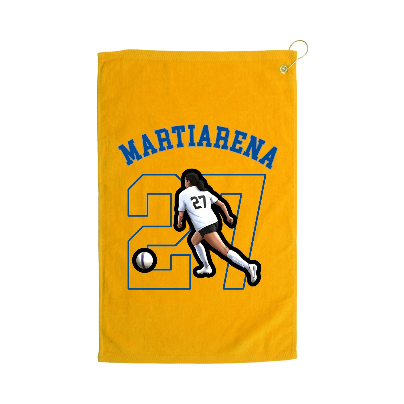 Golf Towel — Shirsey Arch in Gold