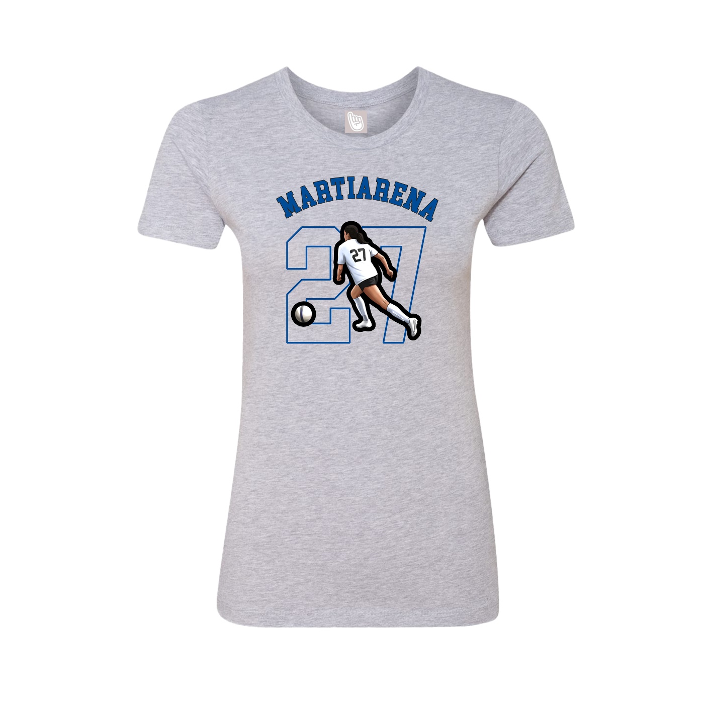 Womens Tee — Shirsey Arch in Grey
