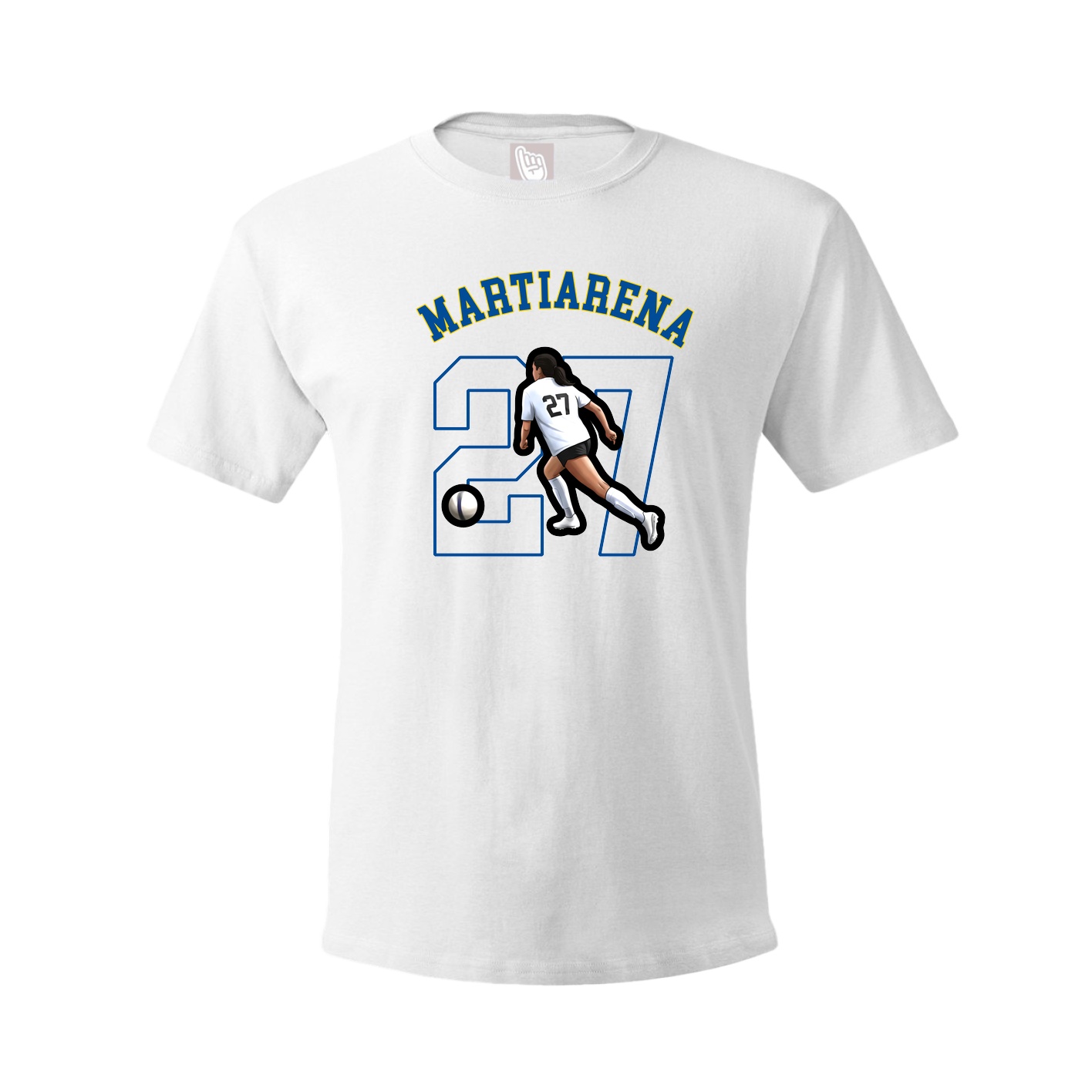 Youth Tee — Shirsey Arch in White