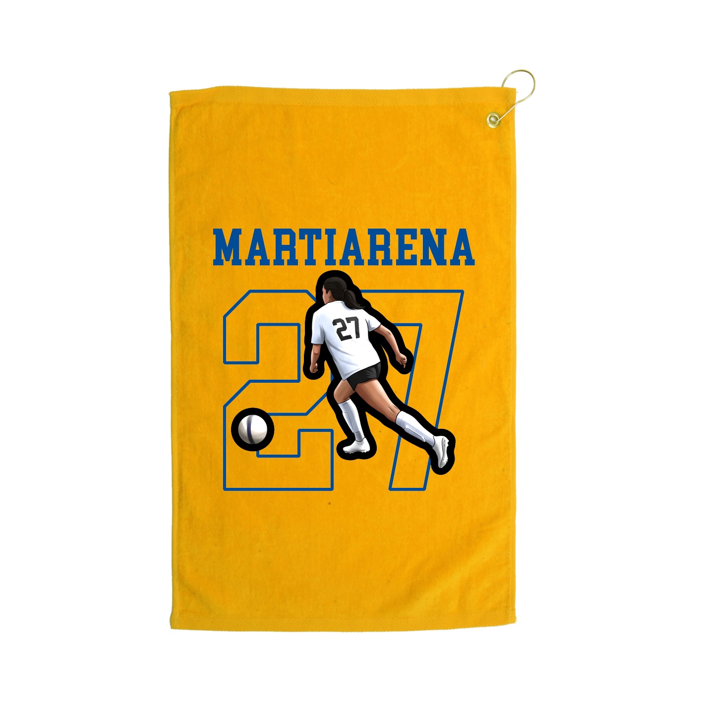 Golf Towel — Shirsey in Gold
