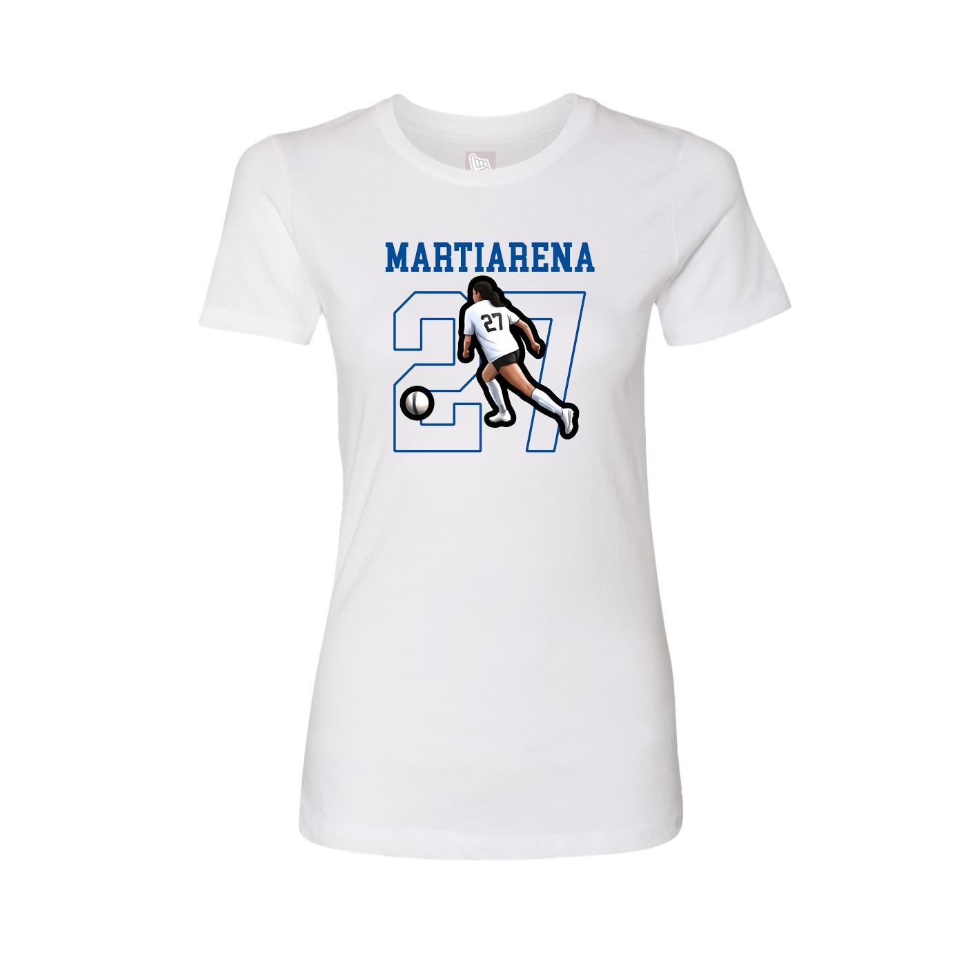 Fitted Women's Tee — Shirsey in White