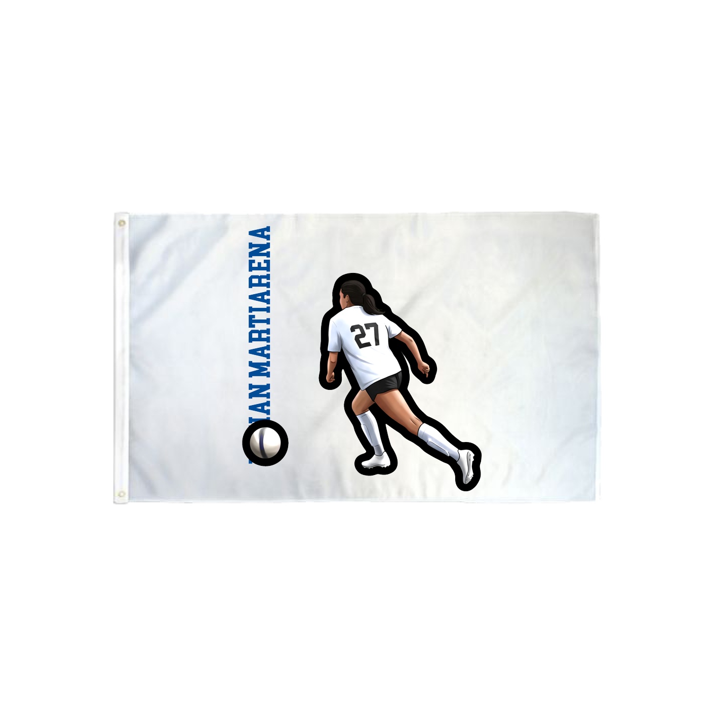 3x5 Flag — Name Vertical in Classic