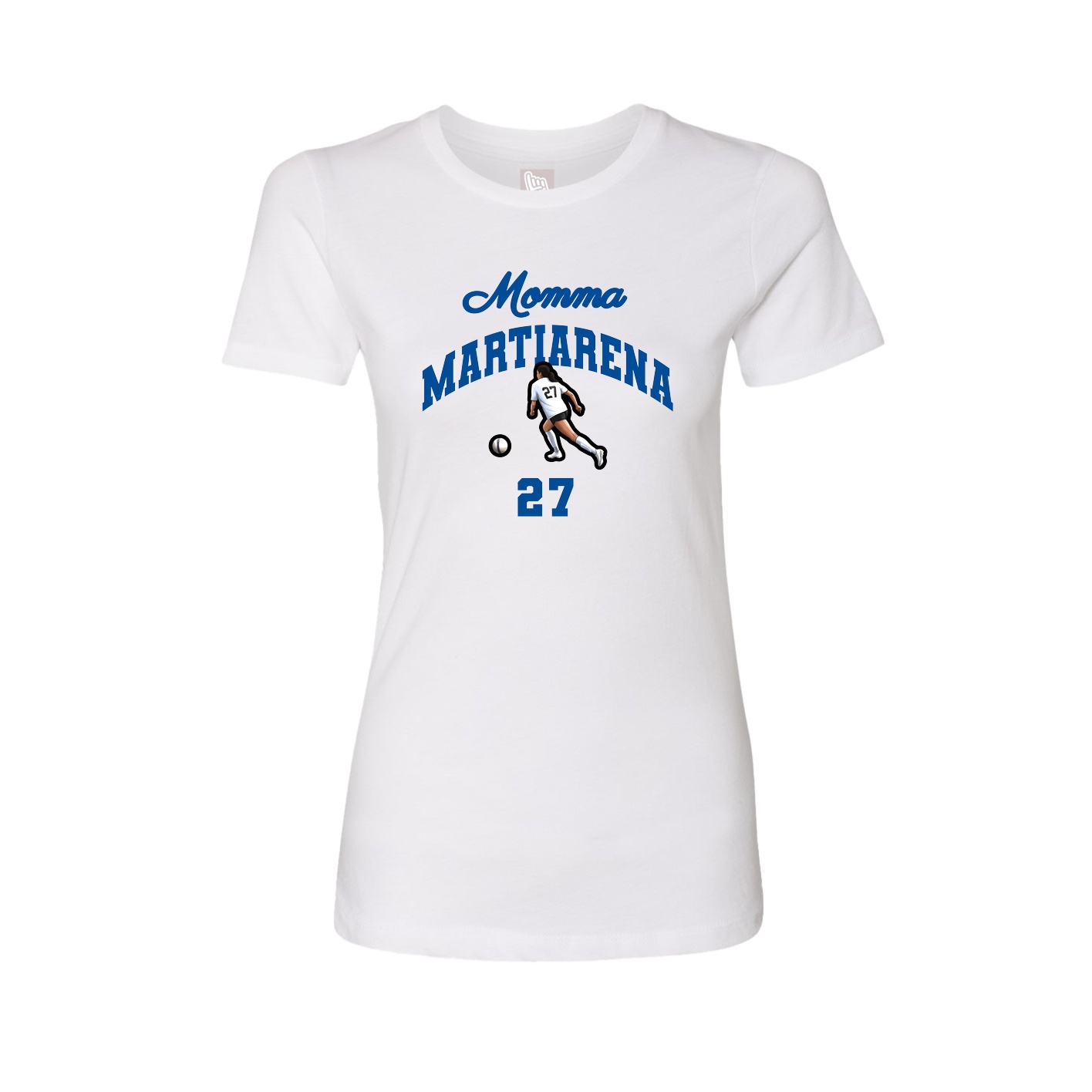 Womens Tee — Mothers Day Arch in White