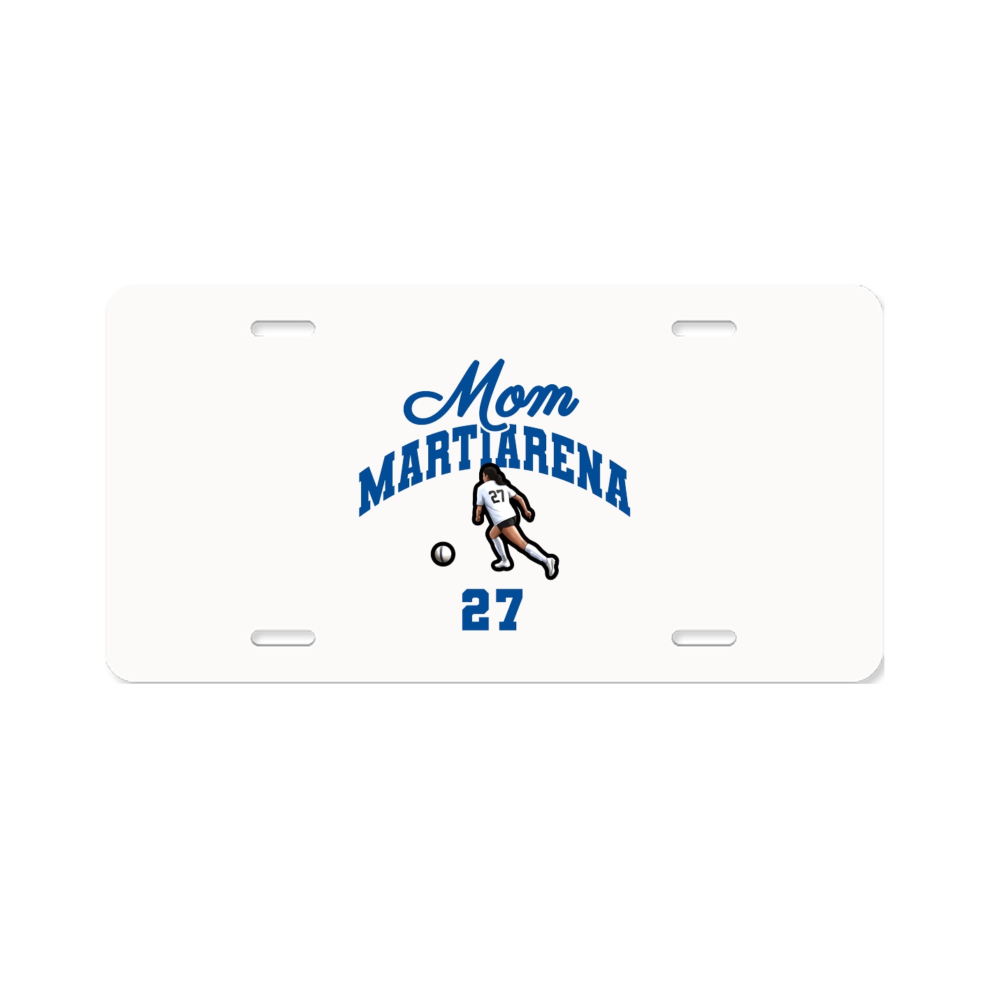 License Plate — Mothers Day Arch in Classic