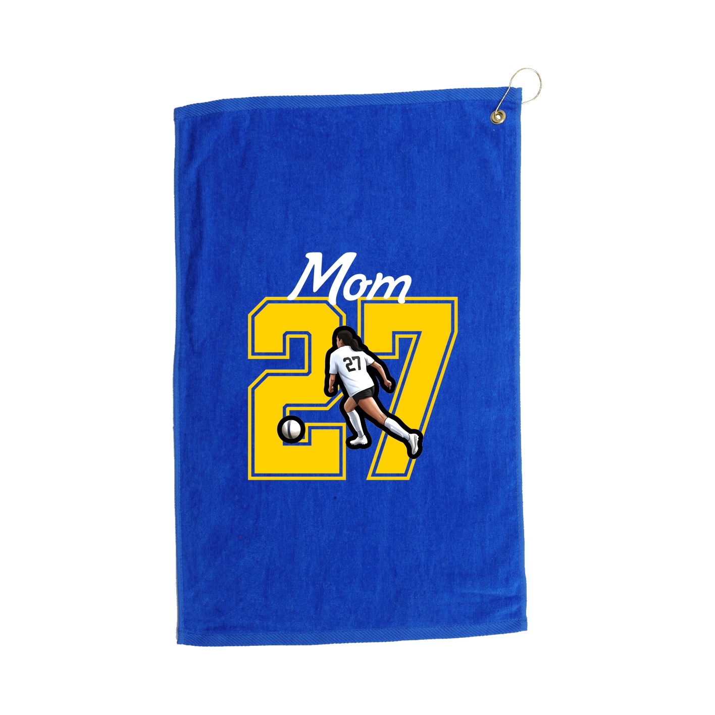 Golf Towel — Mothers Day Shirsey in Royal