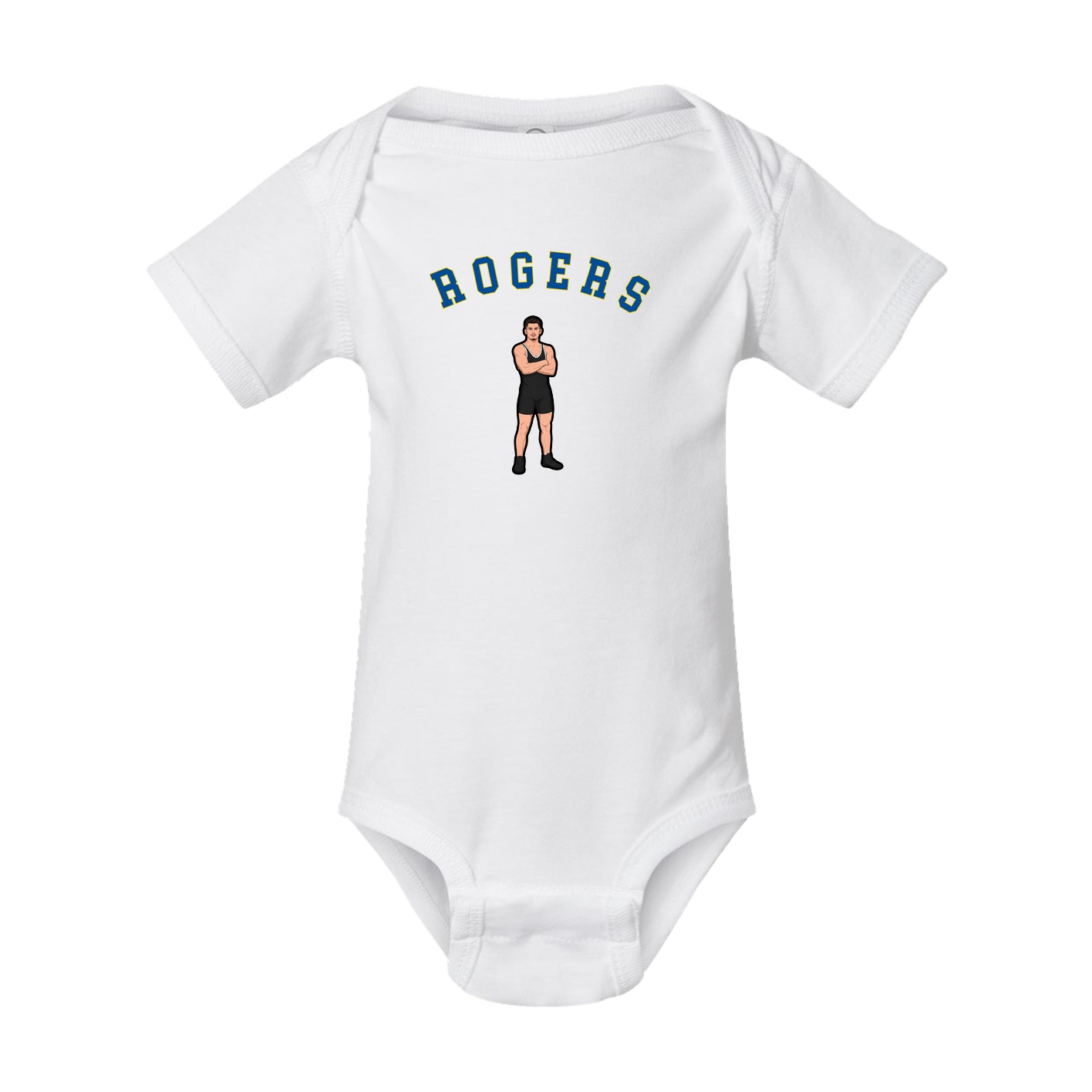 Baby Onesie — Shirsey Arch in White