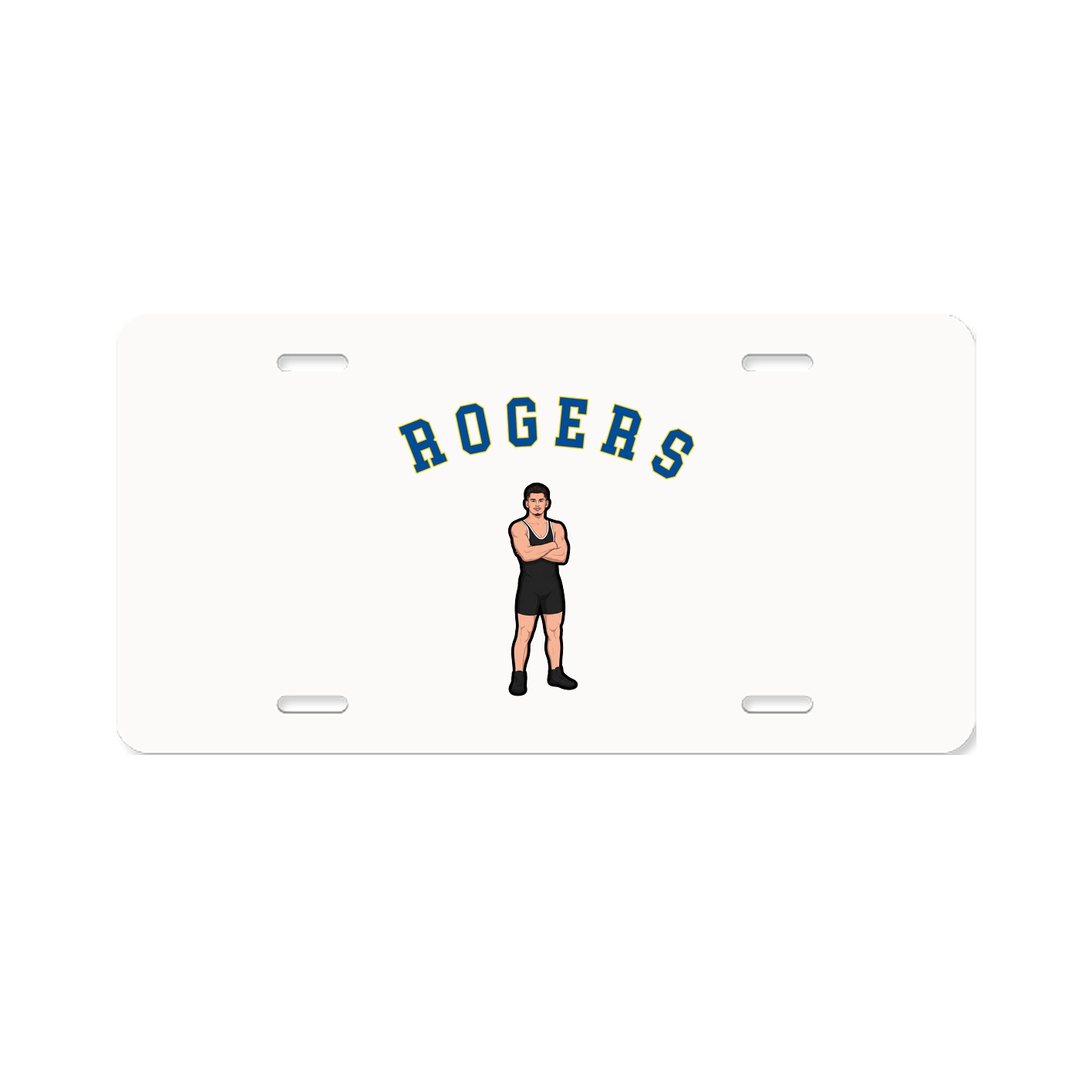 License Plate — Shirsey Arch in Classic
