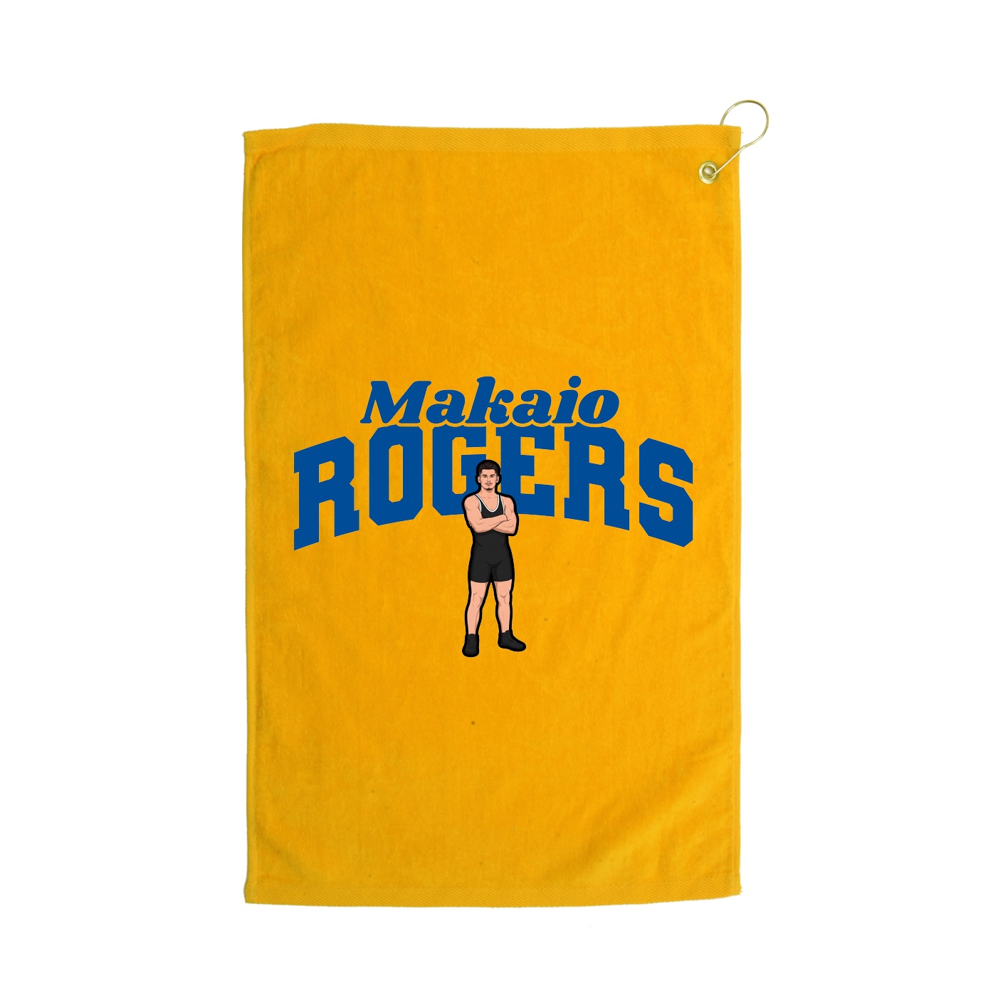 Golf Towel — Signature Arch in Gold