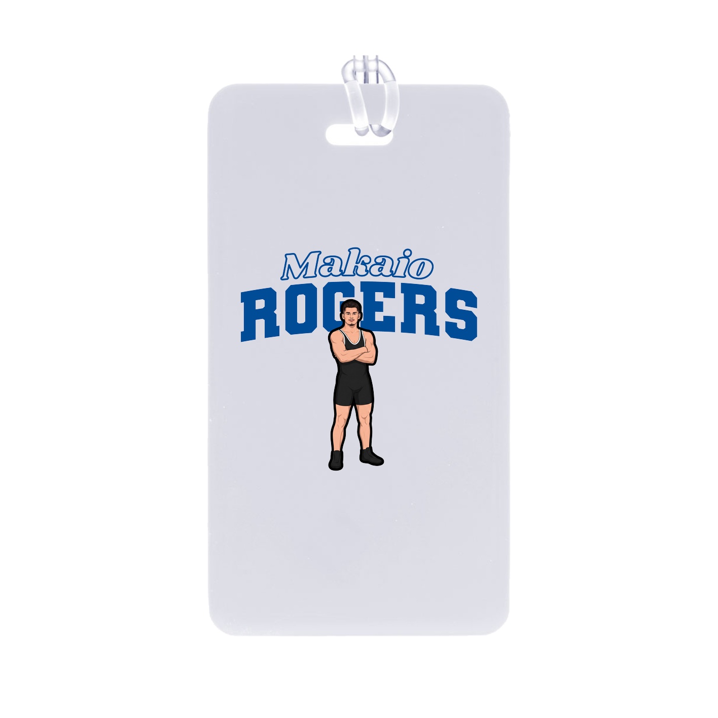 Bag Tag — Name Arch in Classic