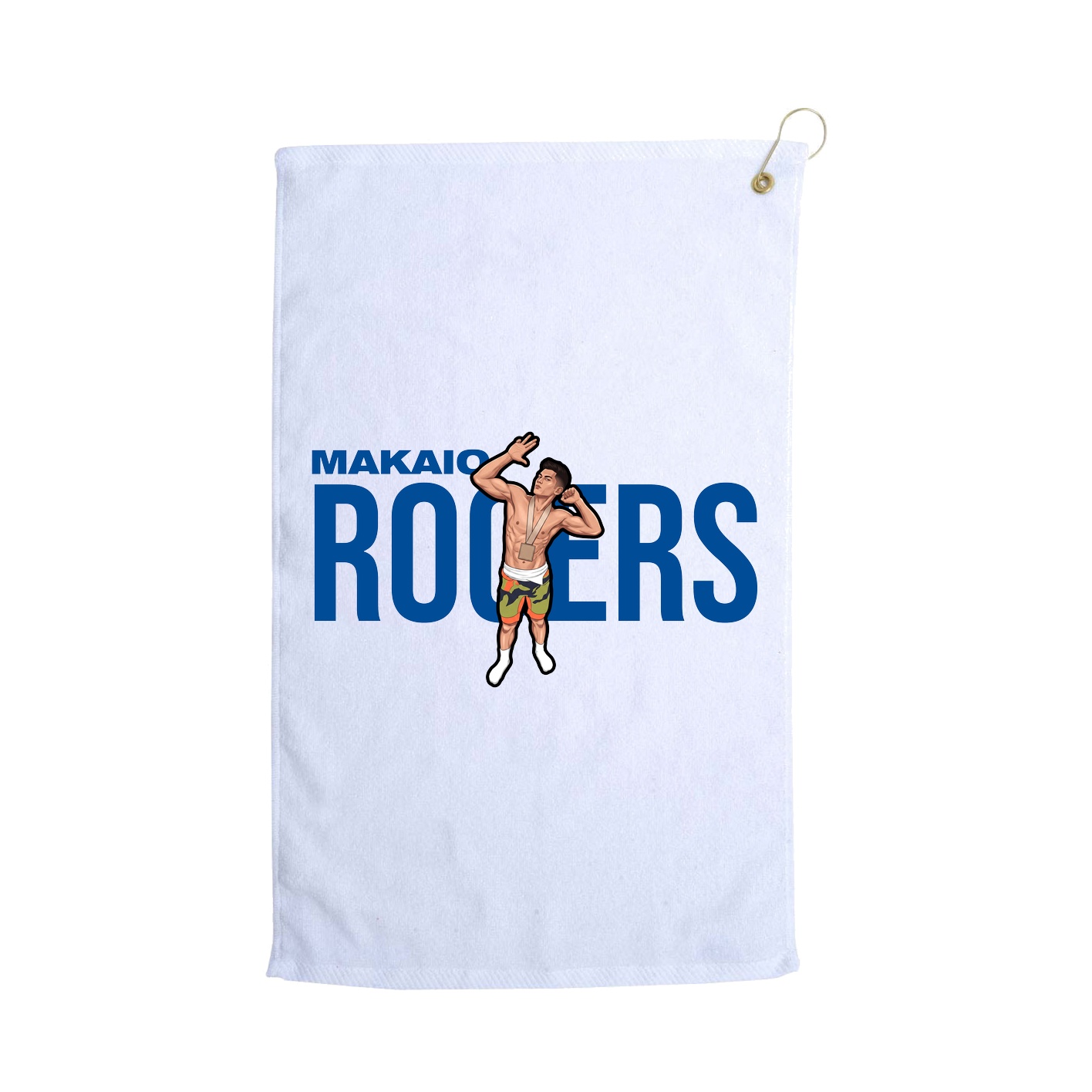 Golf Towel — Player Name in White