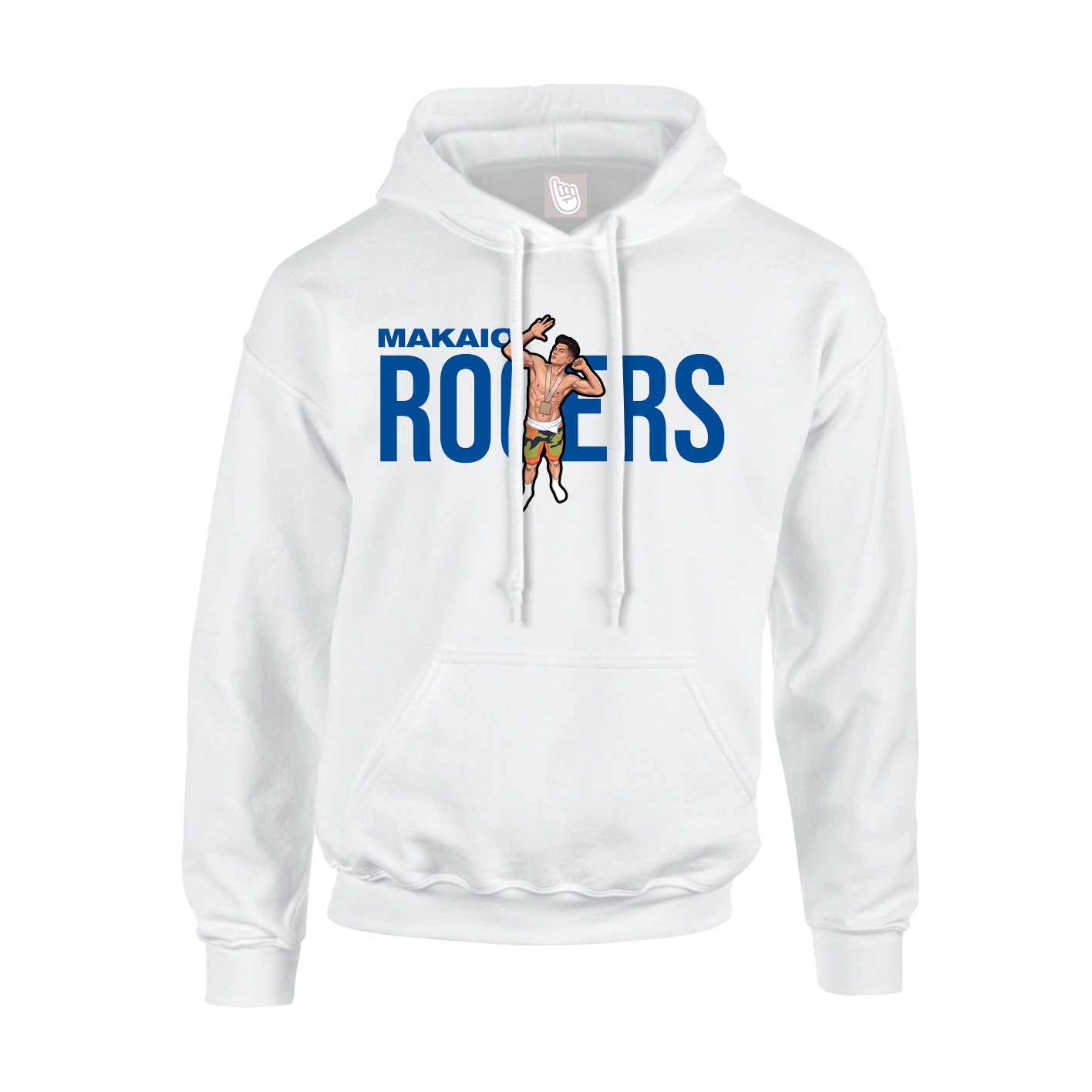 Hoodie — Player Name in White