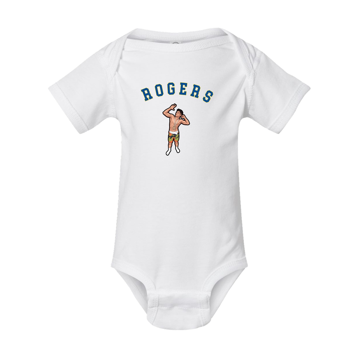 Baby Onesie — Shirsey Arch in White