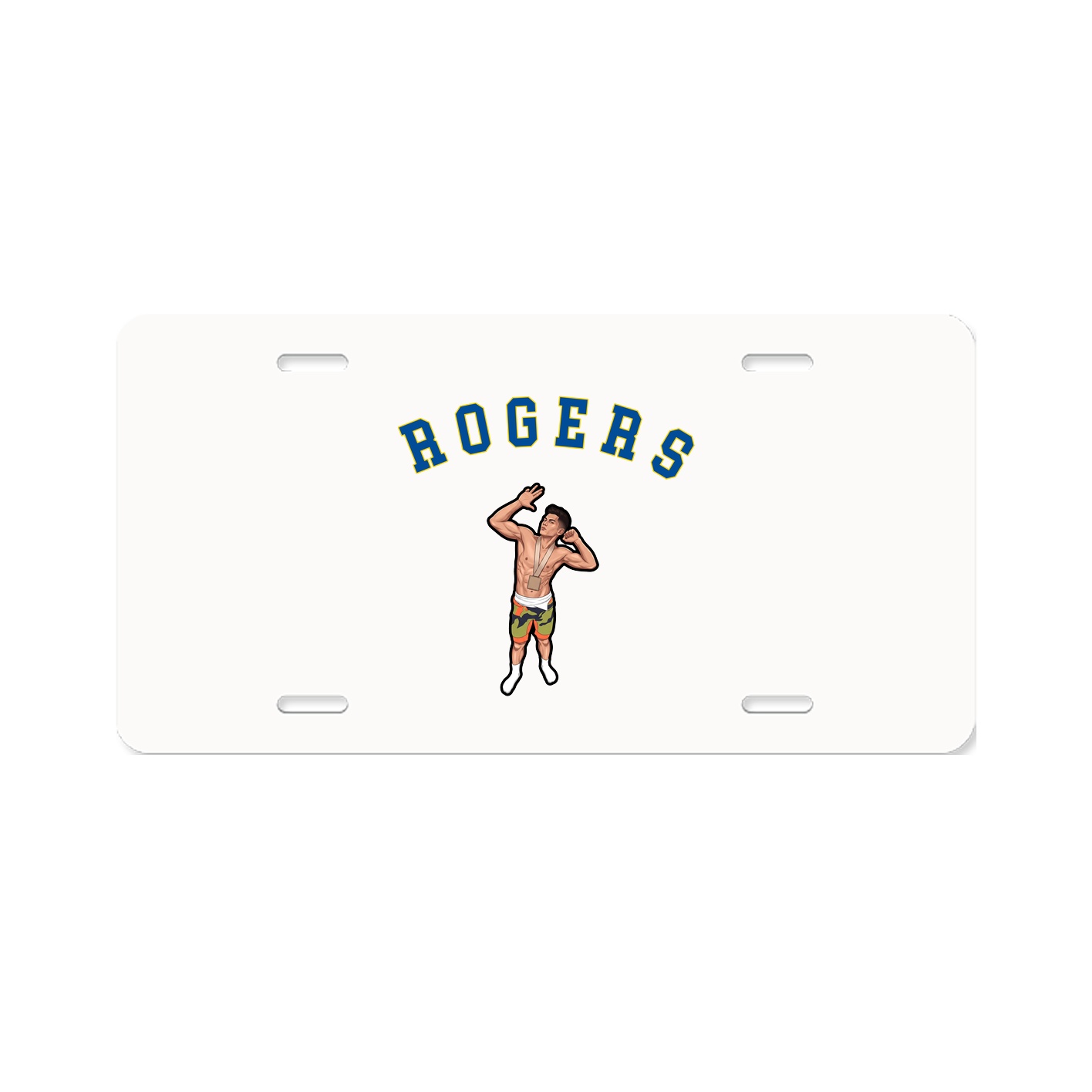 License Plate — Shirsey Arch in Classic