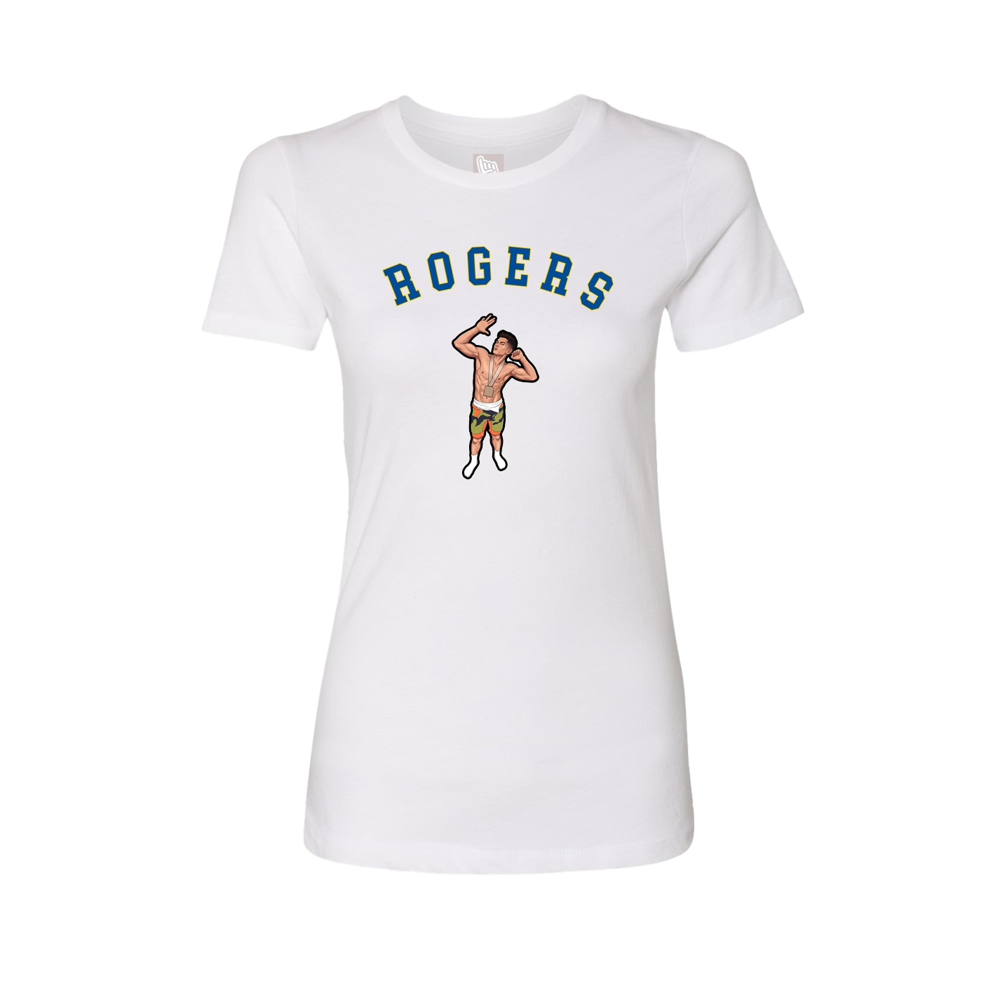 Womens Tee — Shirsey Arch in White