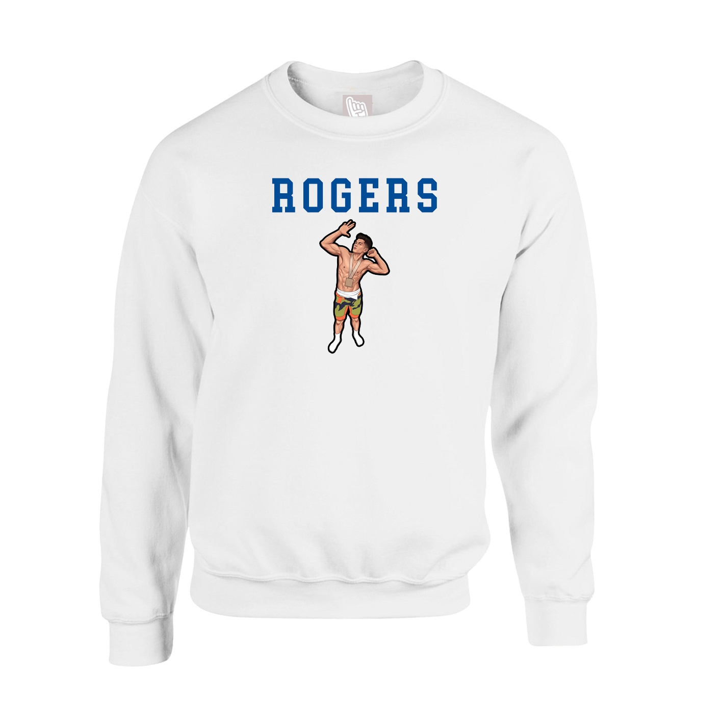 Fleece Crew — Shirsey in White