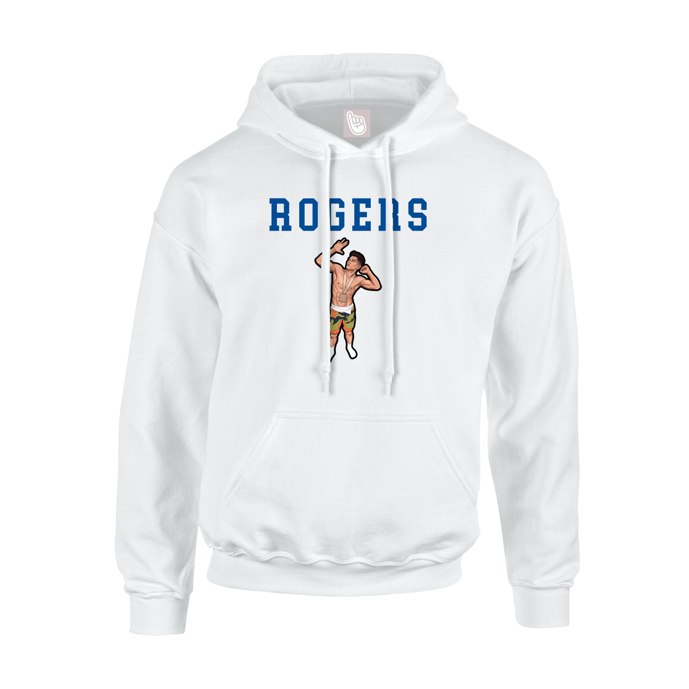 Youth Hoodie — Shirsey in White
