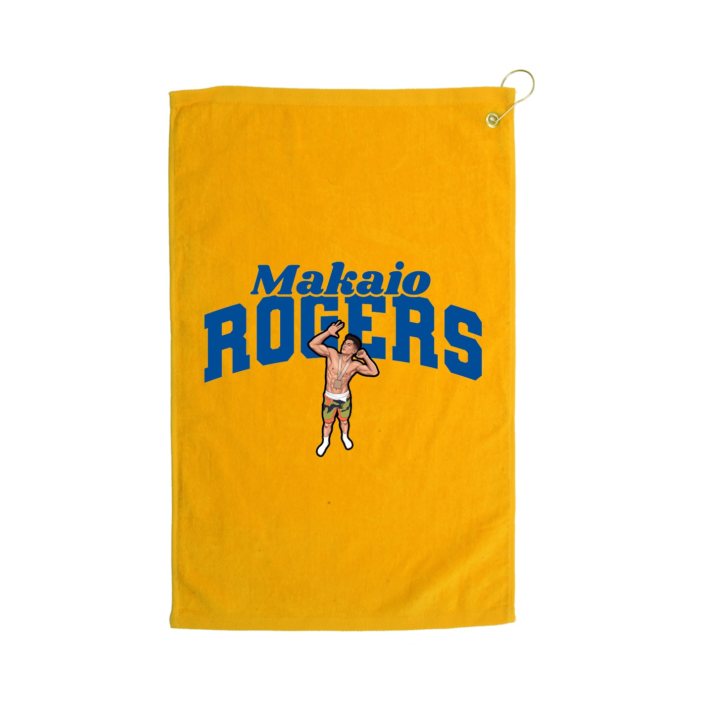 Golf Towel — Signature Arch in Gold