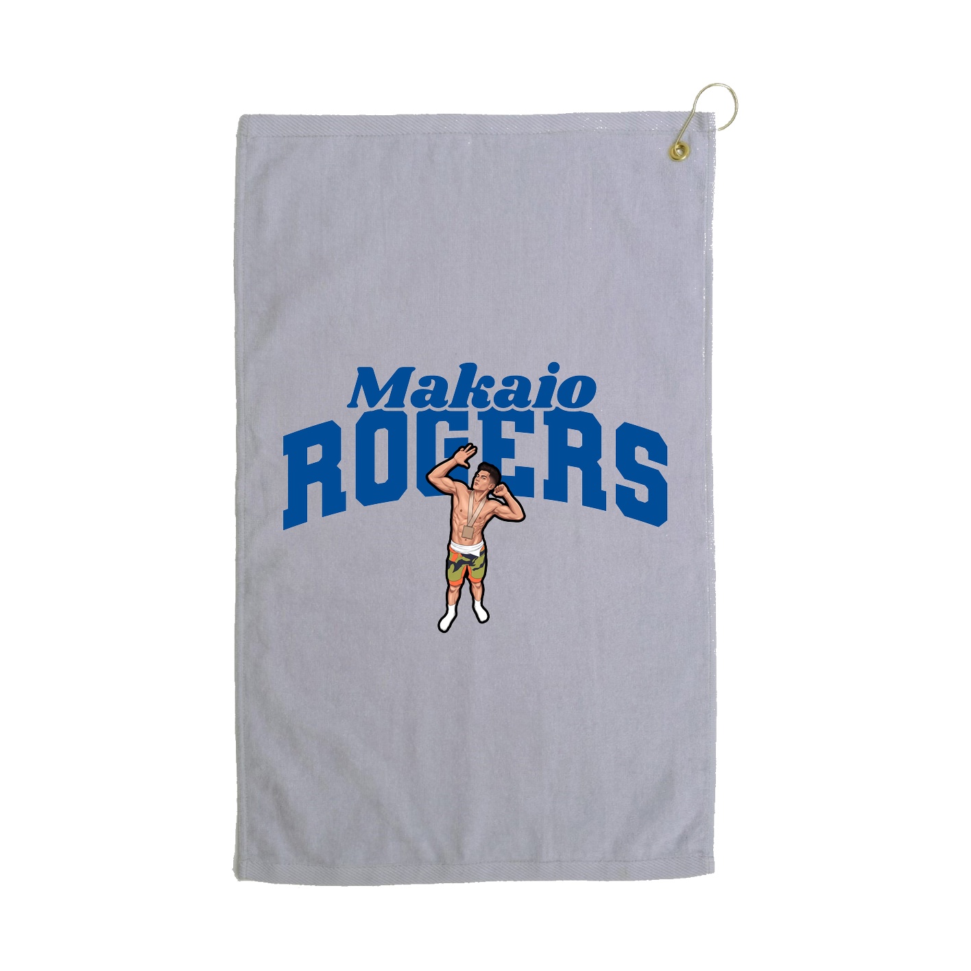 Golf Towel — Signature Arch in Grey