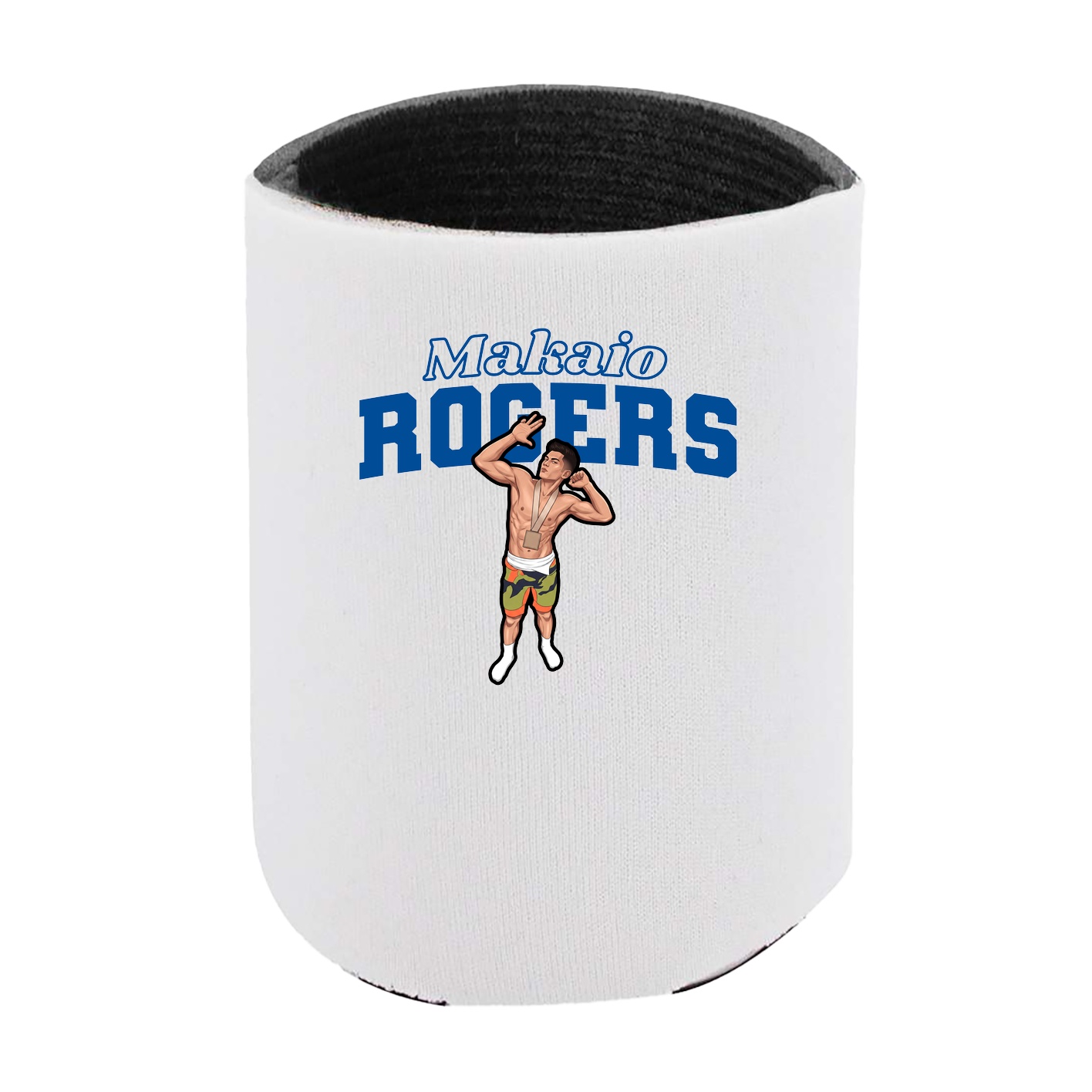 Can Holder — Name Arch in White