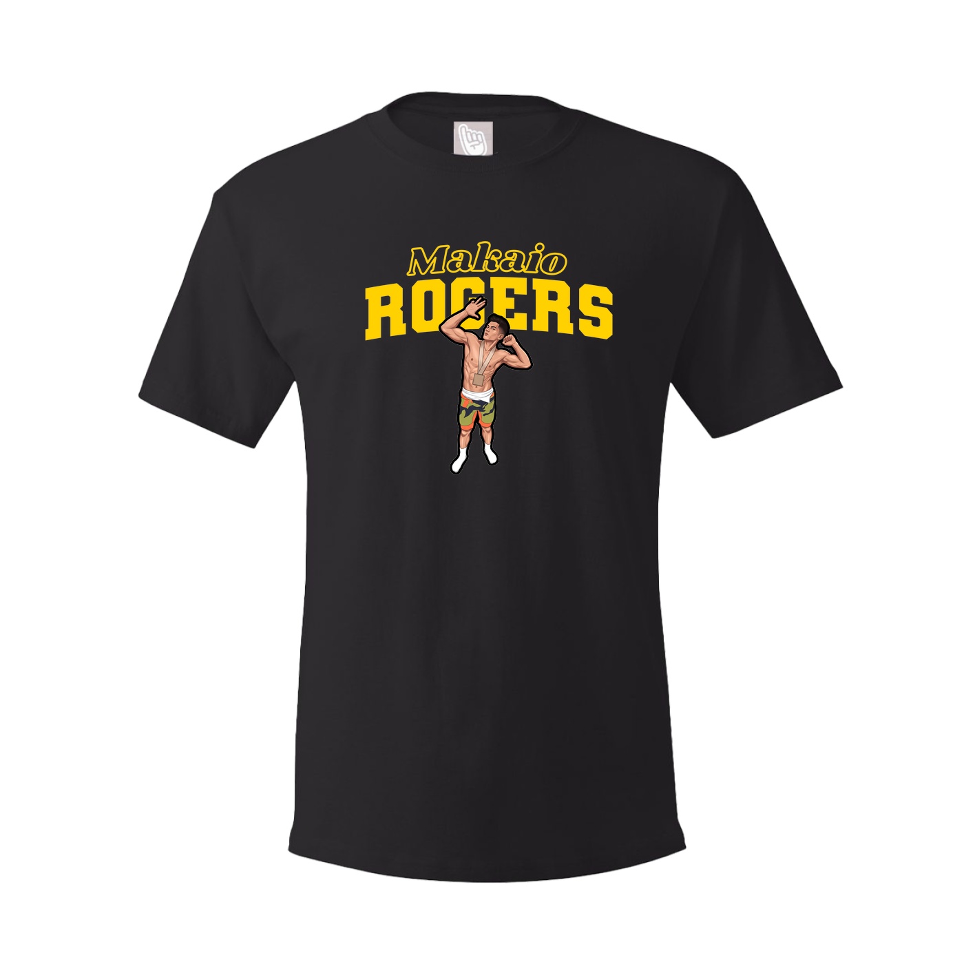 Youth Tee — Name Arch in Black