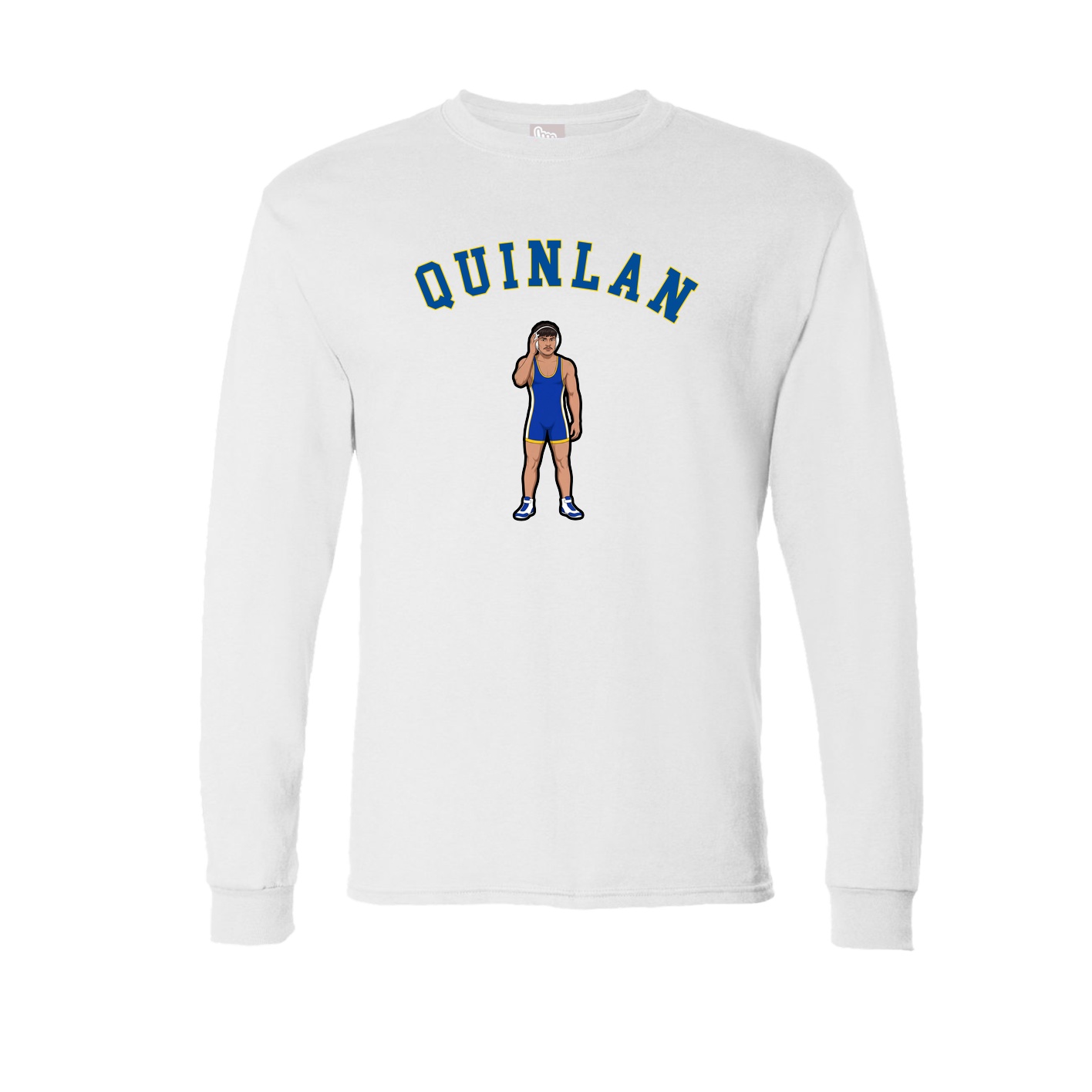 Long Sleeve Tee — Shirsey Arch in White