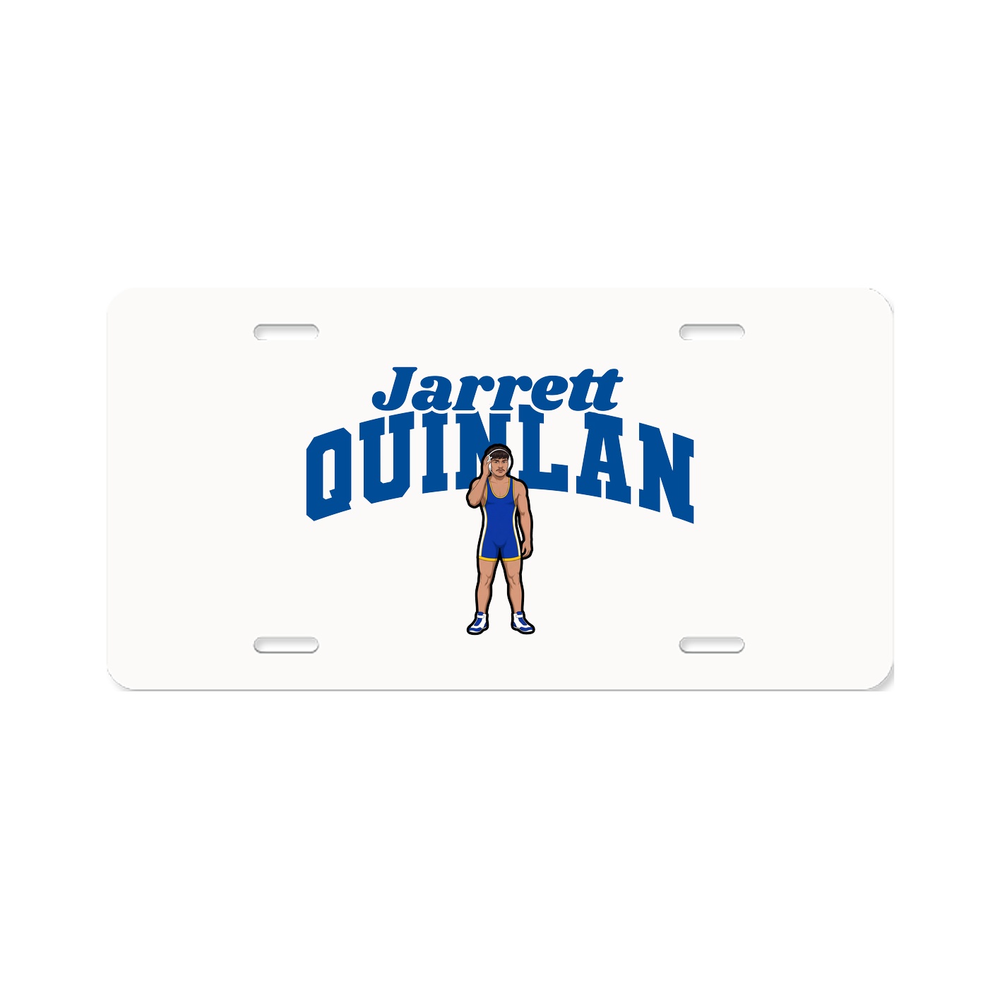 License Plate — Signature Arch in Classic