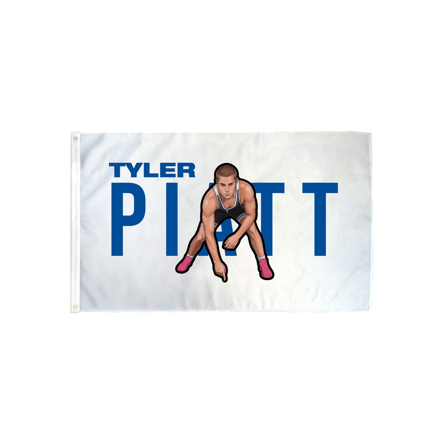 3x5 Flag — Player Name in Classic