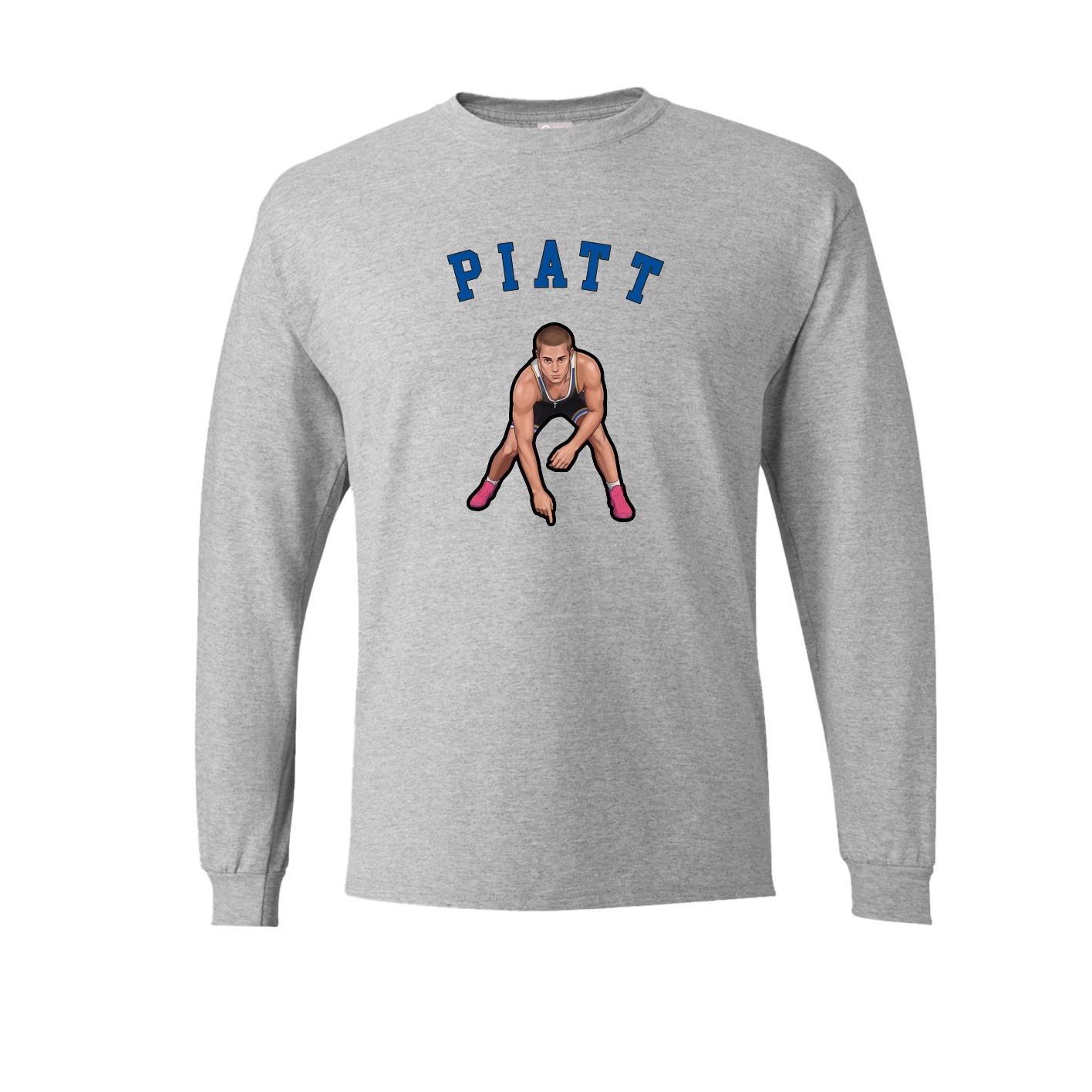 Long Sleeve Tee — Shirsey Arch in Grey