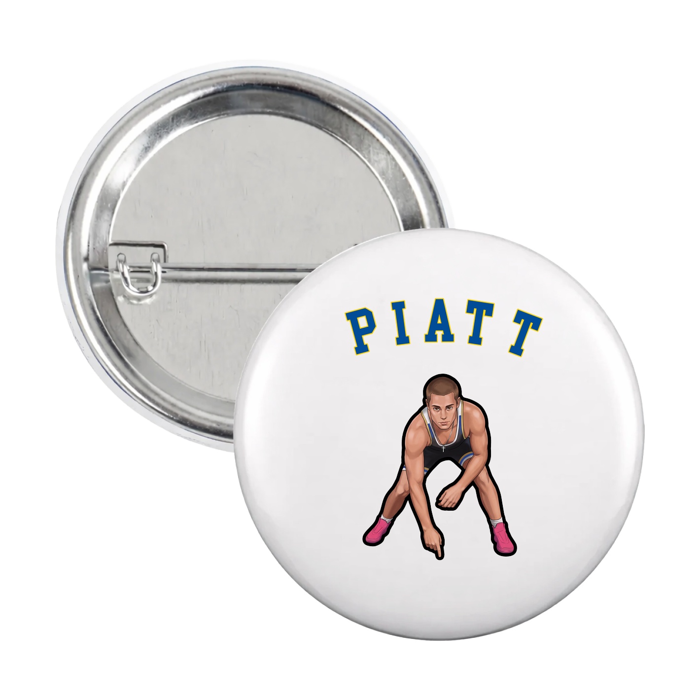 Game Day Button — Shirsey Arch in White