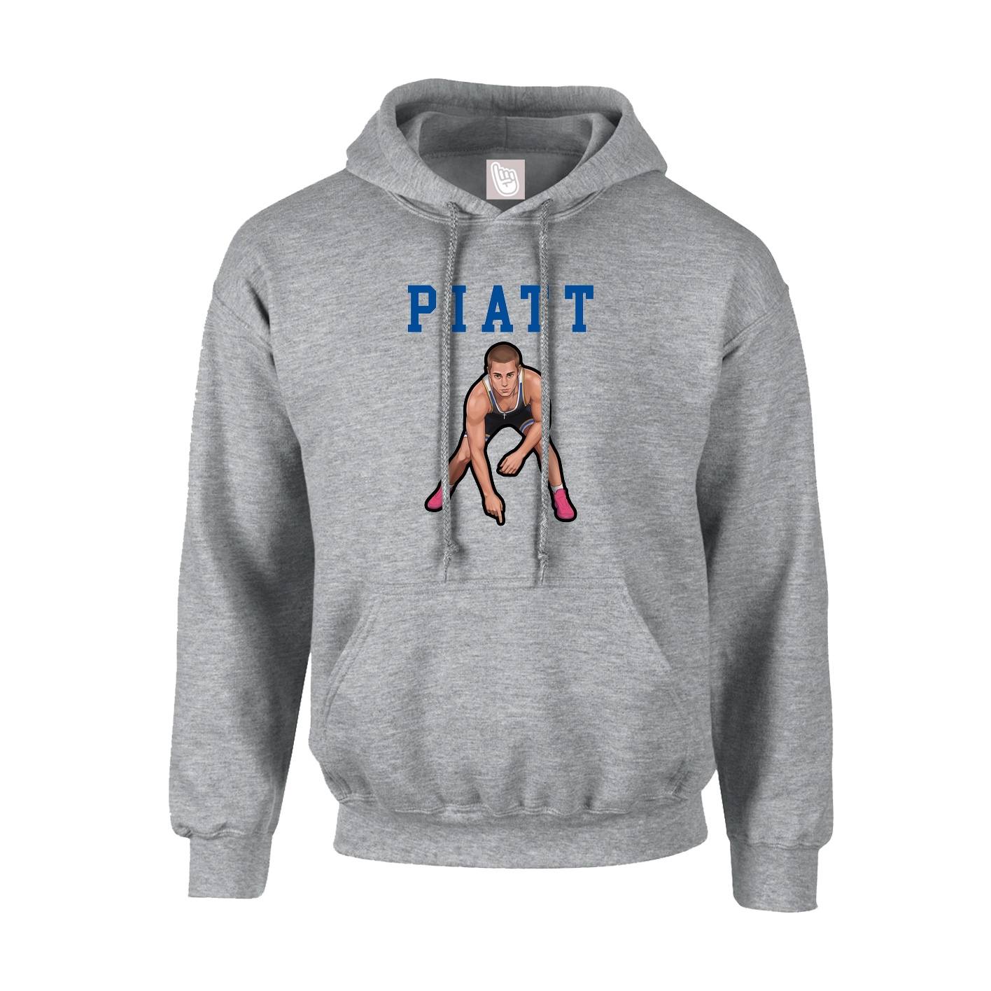 Hoodie — Shirsey in Grey