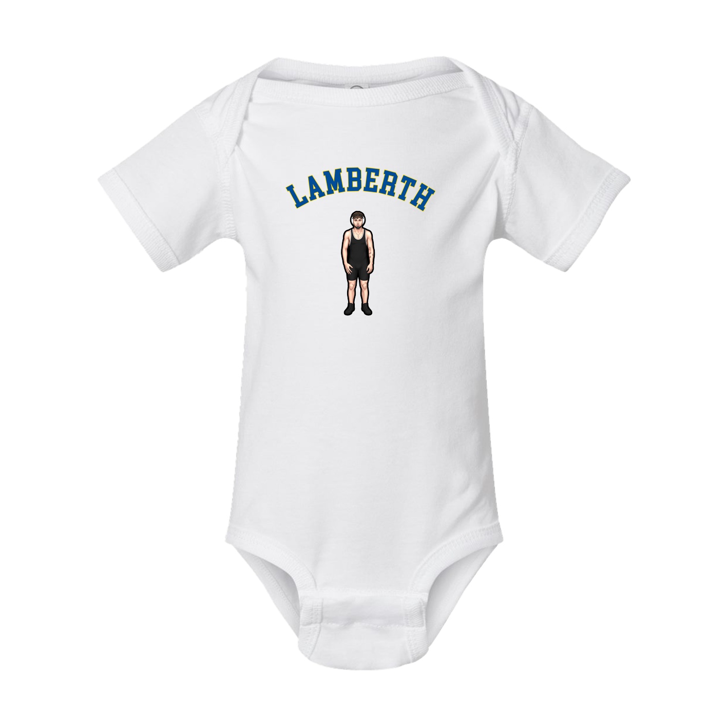 Baby Onesie — Shirsey Arch in White