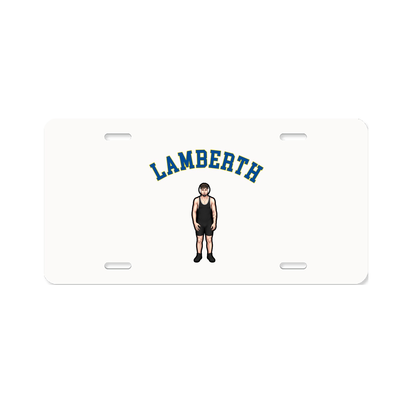 License Plate — Shirsey Arch in Classic