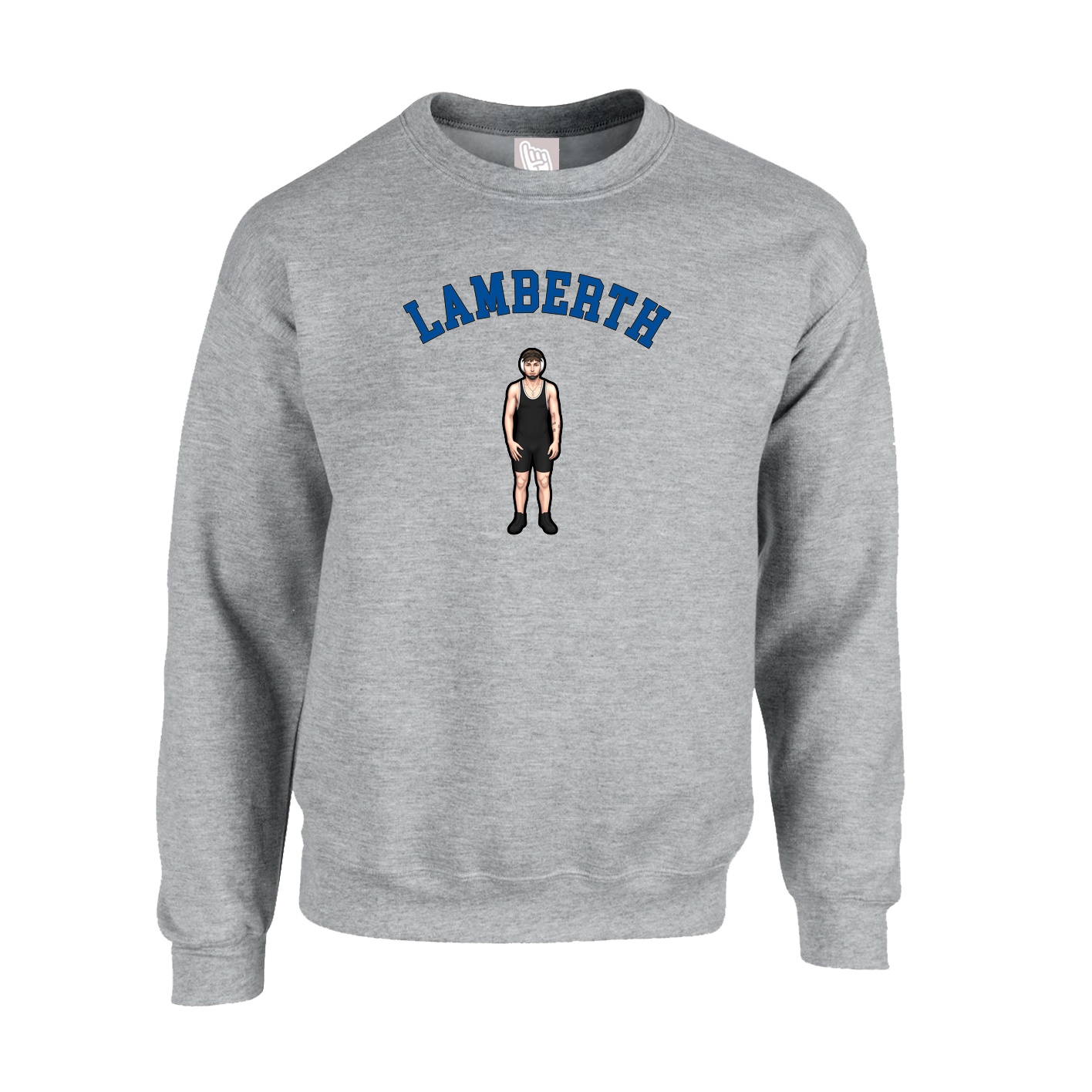 Fleece Crew — Shirsey Arch in Grey