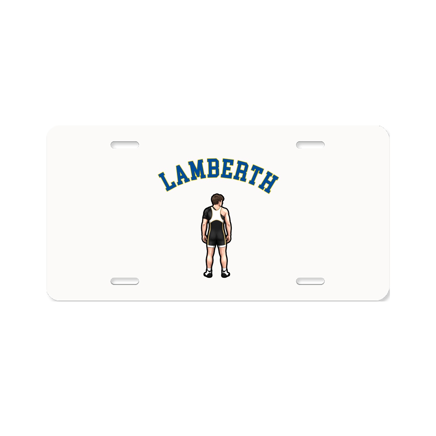 License Plate — Shirsey Arch in Classic
