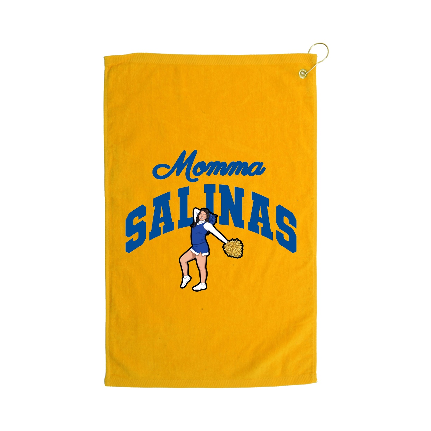 Golf Towel — Mothers Day Arch in Gold