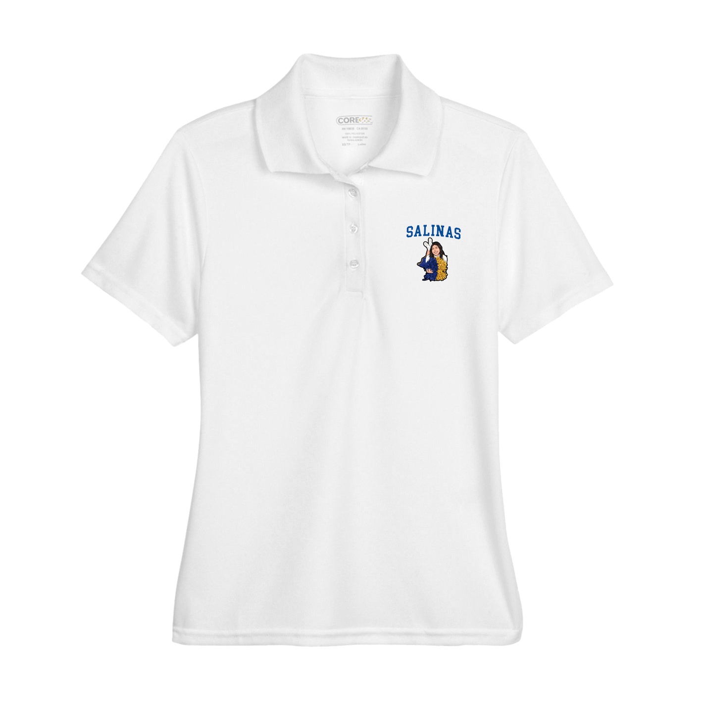 Womens Performance Polo — Shirsey in White