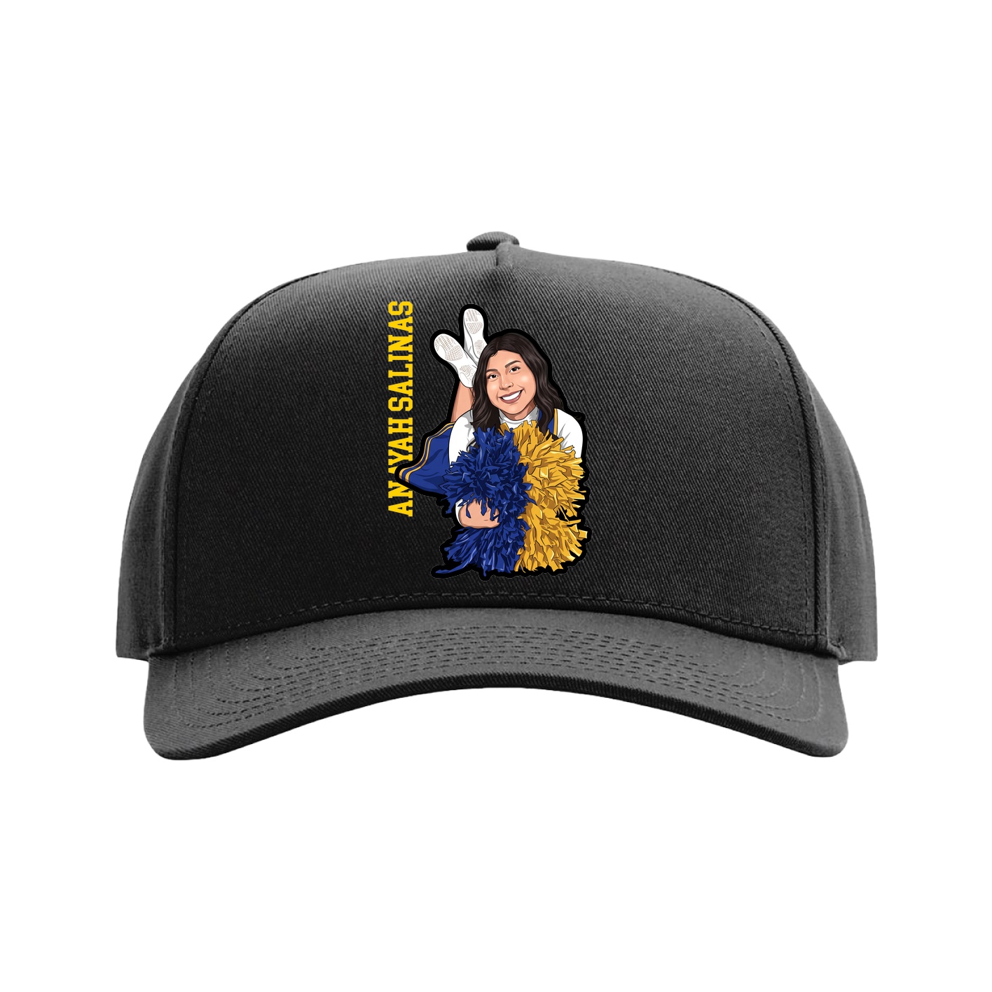 Full Fabric Five-Panel Champ Cap