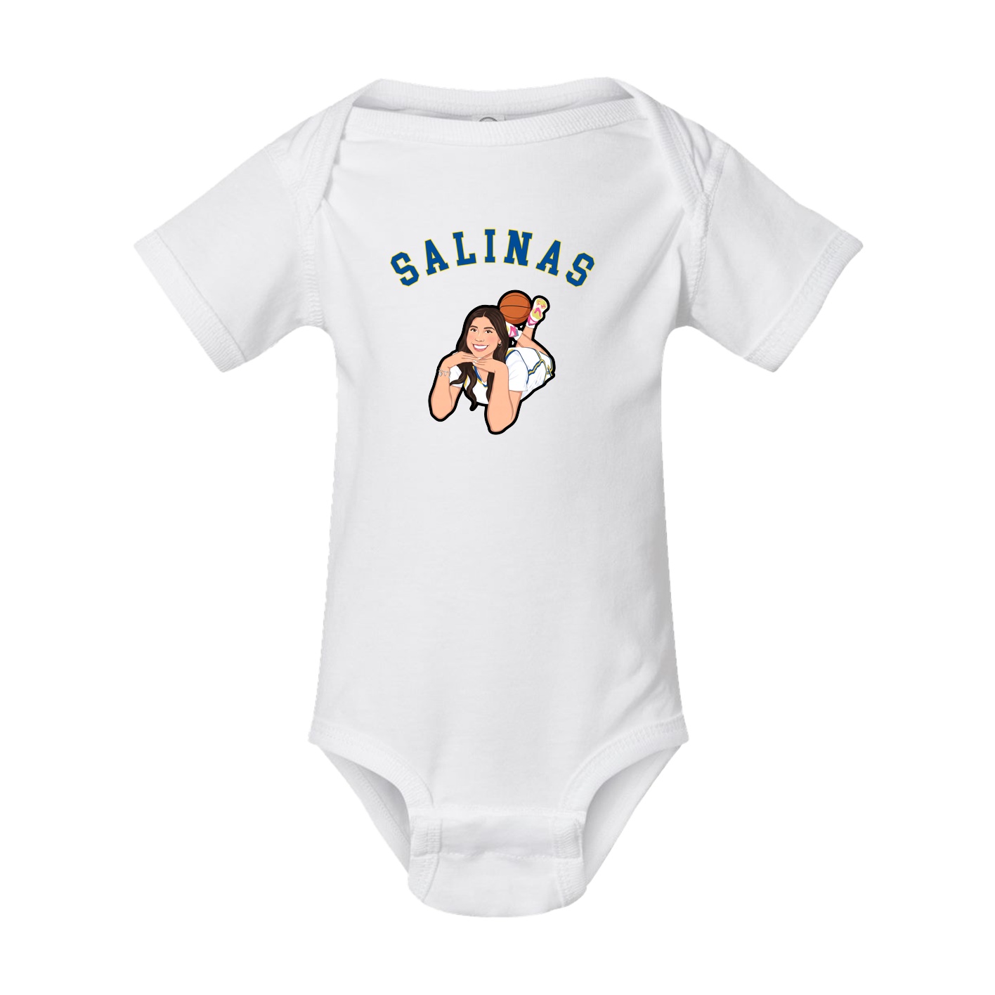 Baby Onesie — Shirsey Arch in White