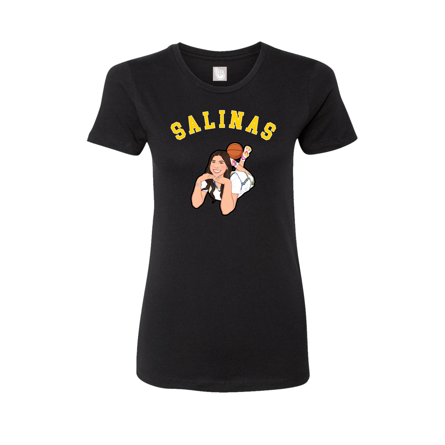 Womens Tee — Shirsey Arch in Black